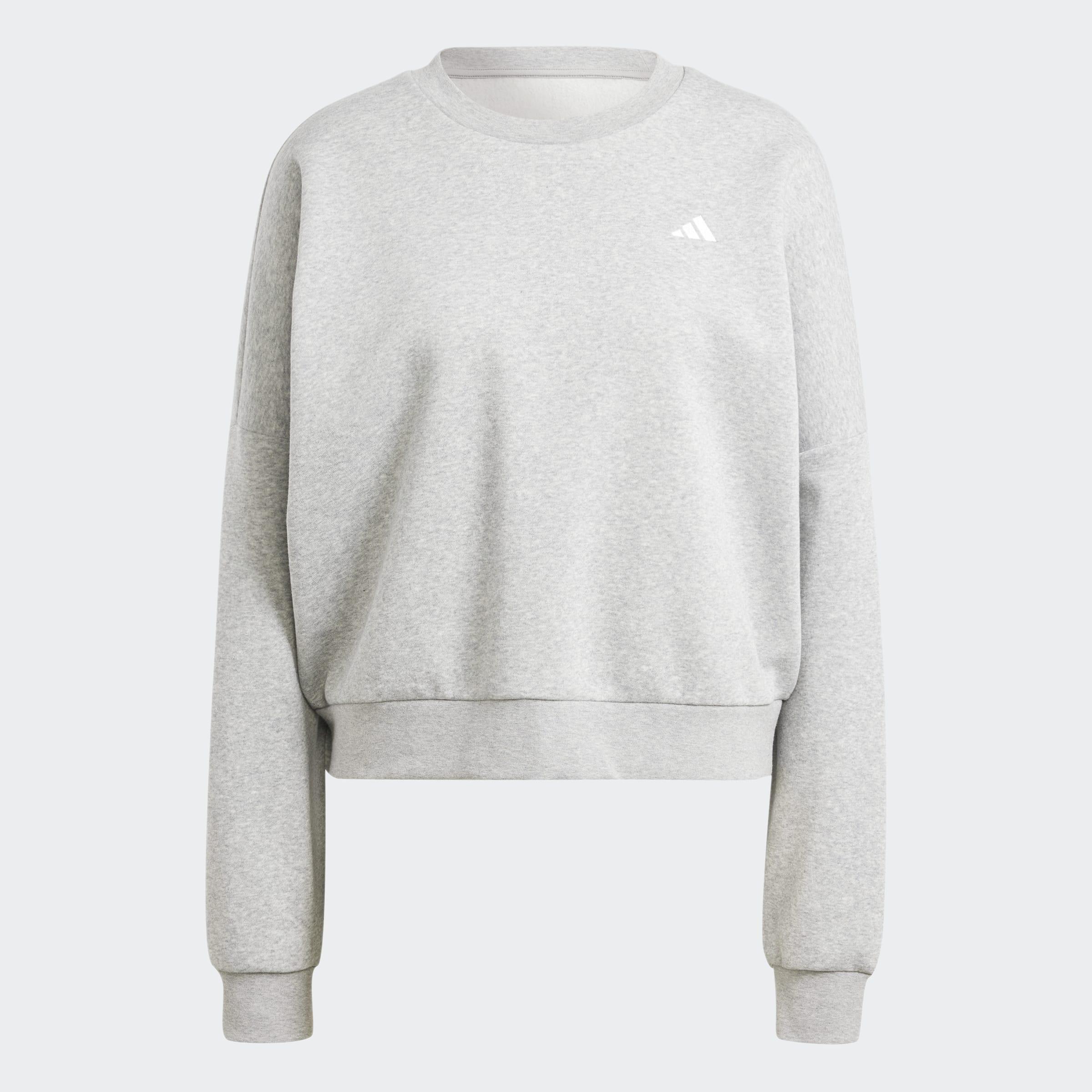 Essentials Small Logo Feel Cozy Sweatshirt, Grey