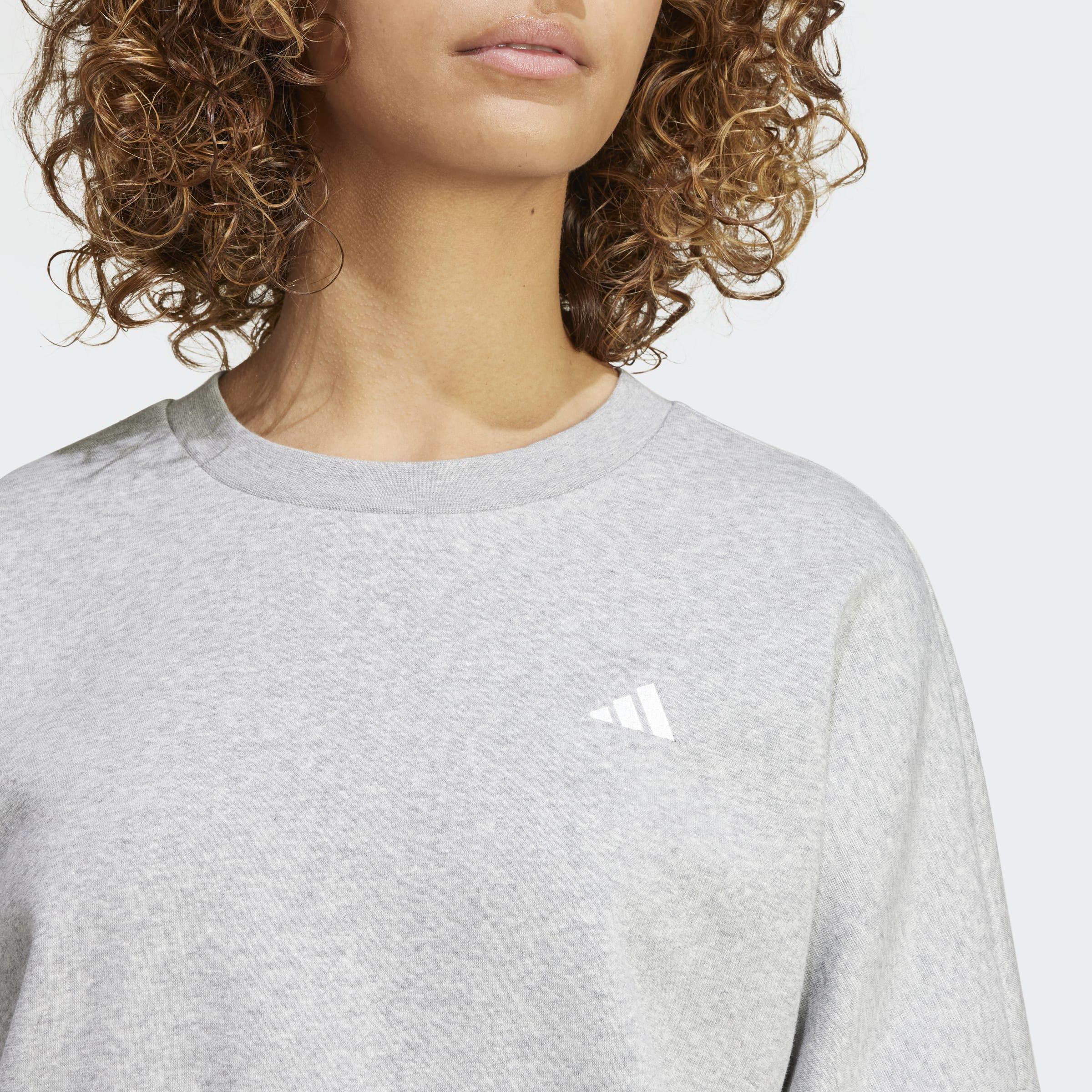 Essentials Small Logo Feel Cozy Sweatshirt, Grey, A901_ONE, large image number 3