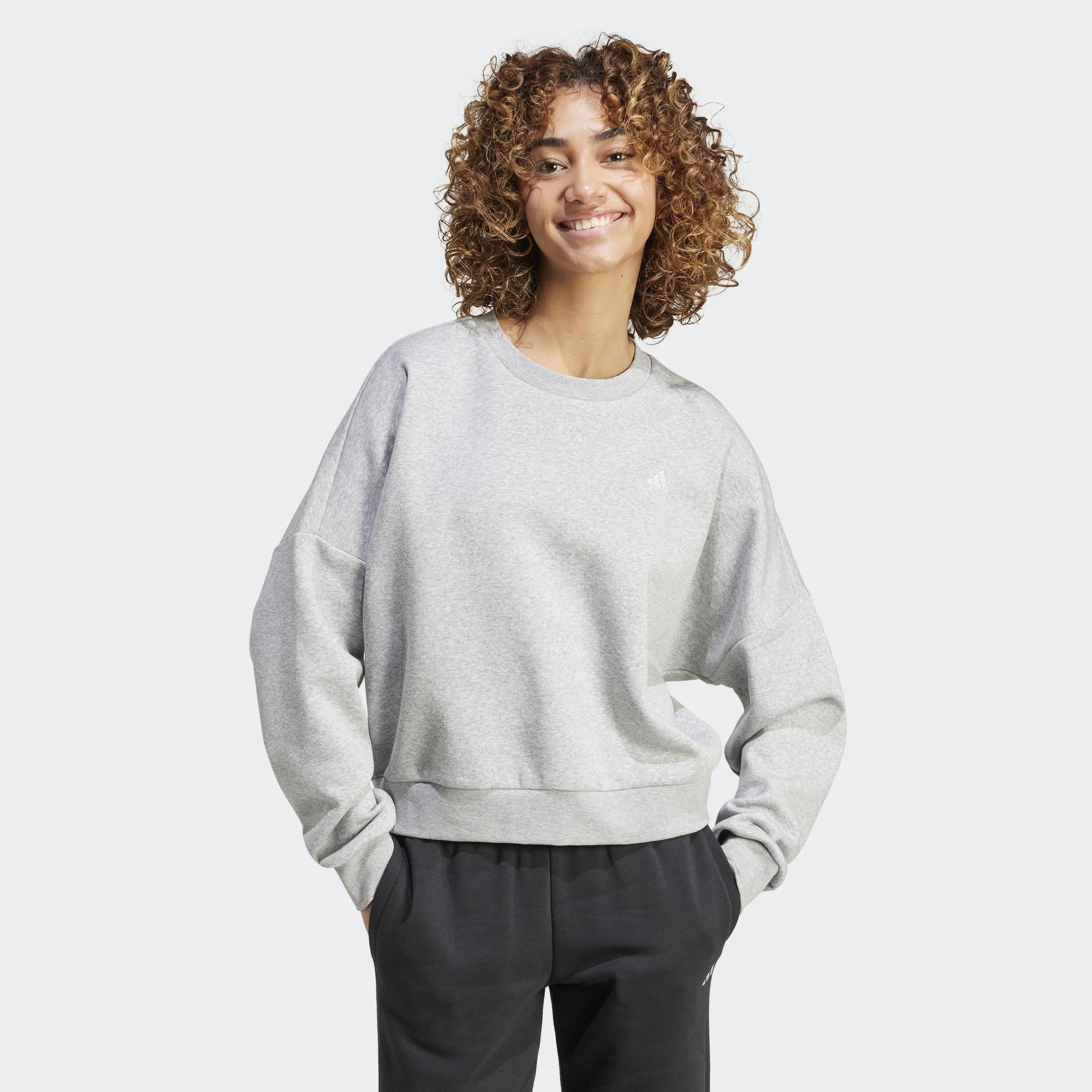 Essentials Small Logo Feel Cozy Sweatshirt, Grey, A901_ONE, large image number 5