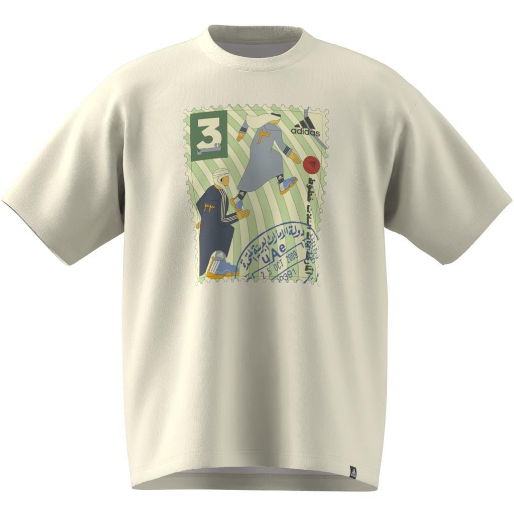 Unisex Graphic T-shirt, White, A901_ONE, large image number 2