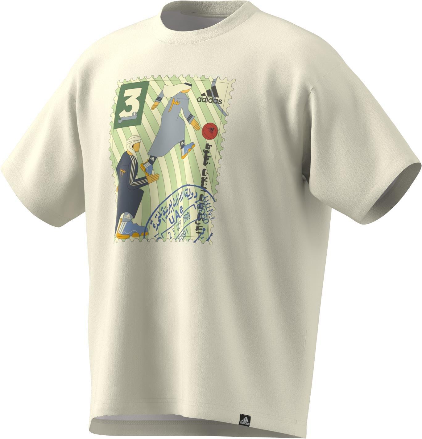 Unisex Graphic T-shirt, White, A901_ONE, large image number 3