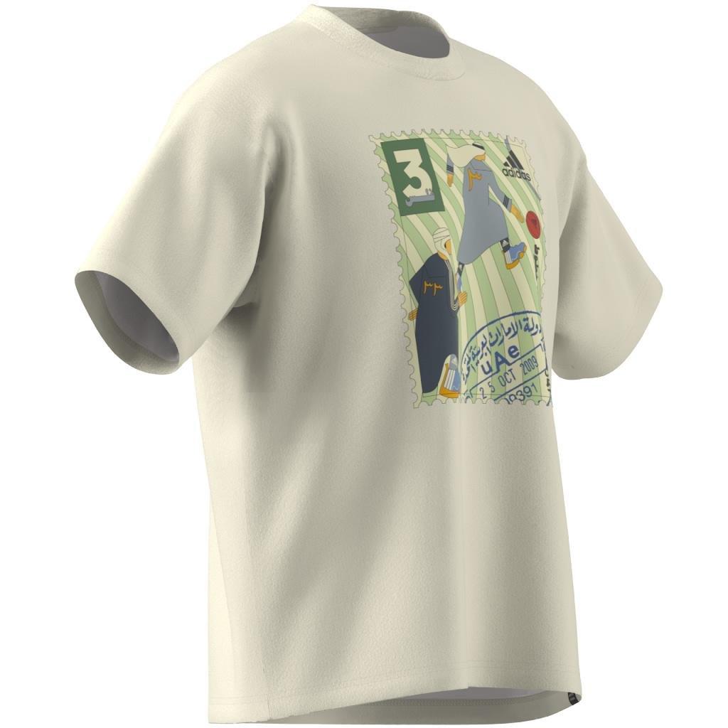 Unisex Graphic T-shirt, White, A901_ONE, large image number 4