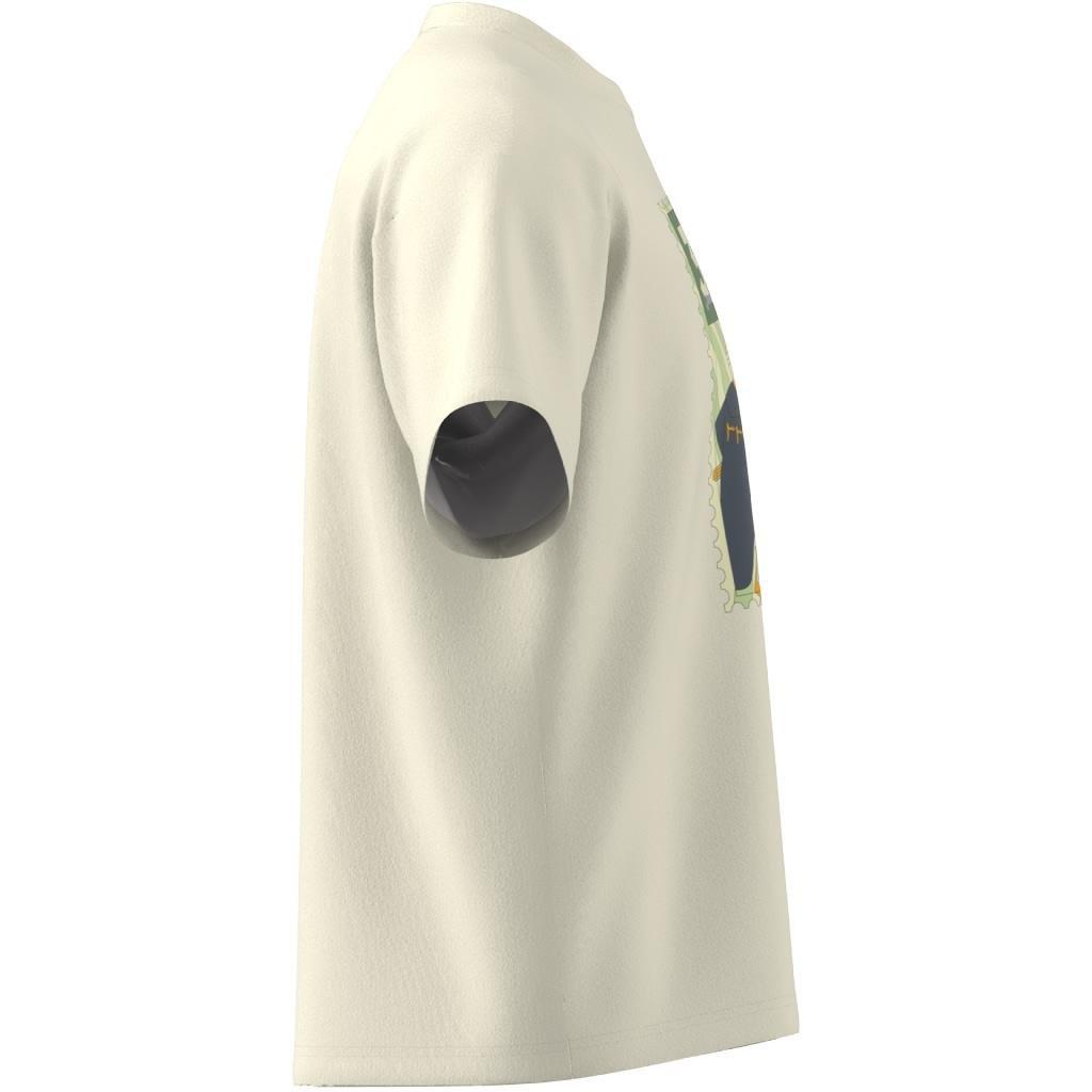 Unisex Graphic T-shirt, White, A901_ONE, large image number 6