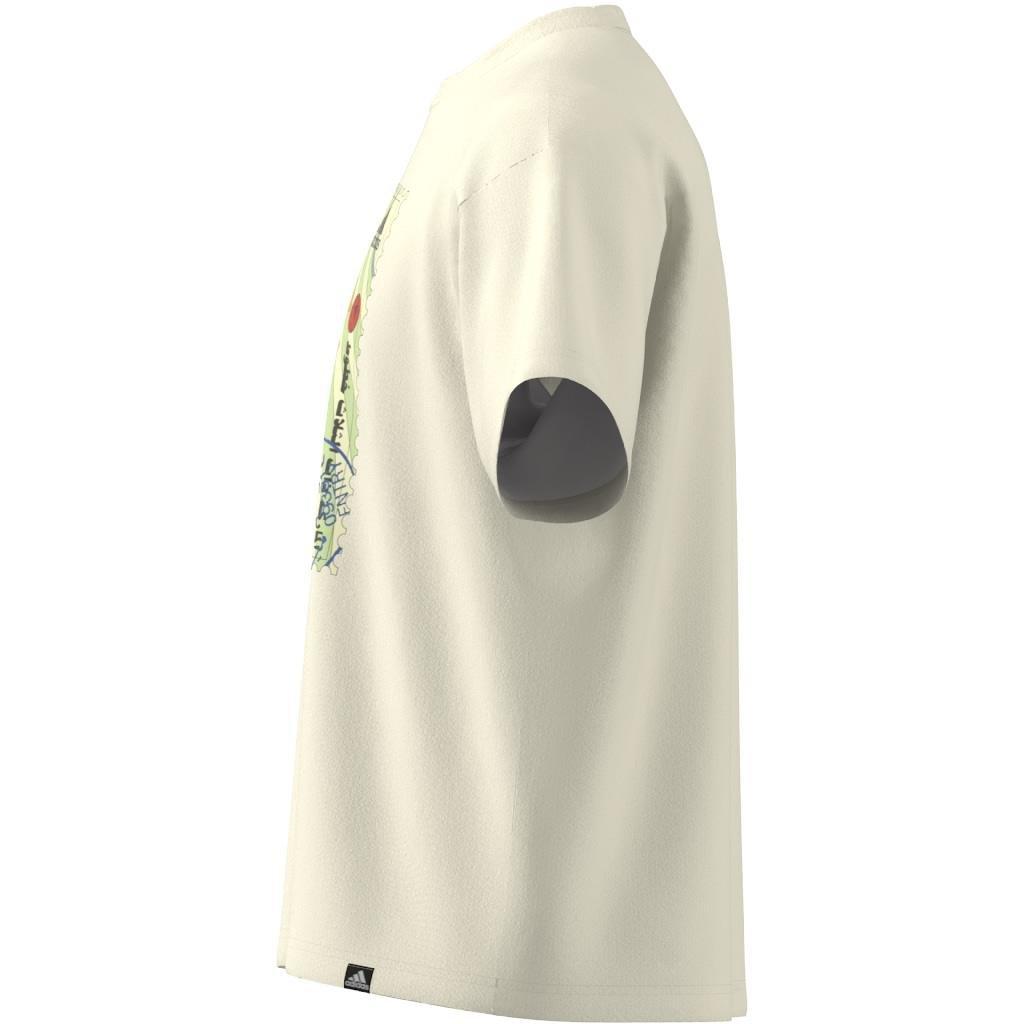 Unisex Graphic T-shirt, White, A901_ONE, large image number 9