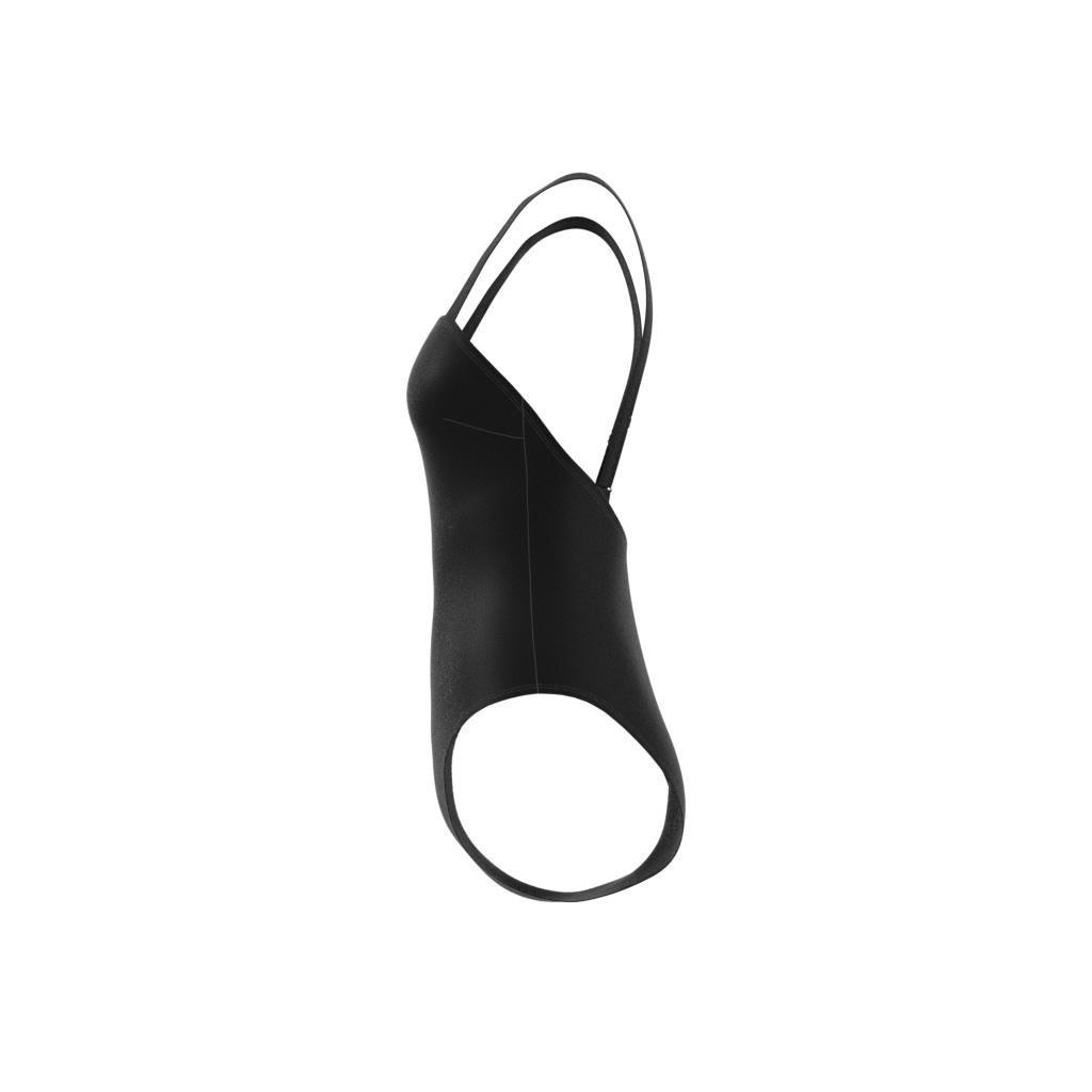 Iconisea Padded U-Back Swimsuit, Black, A901_ONE, large image number 6