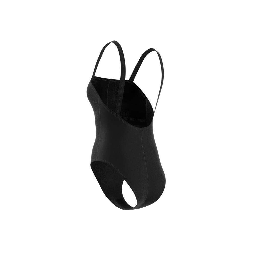 Iconisea Padded U-Back Swimsuit, Black, A901_ONE, large image number 10