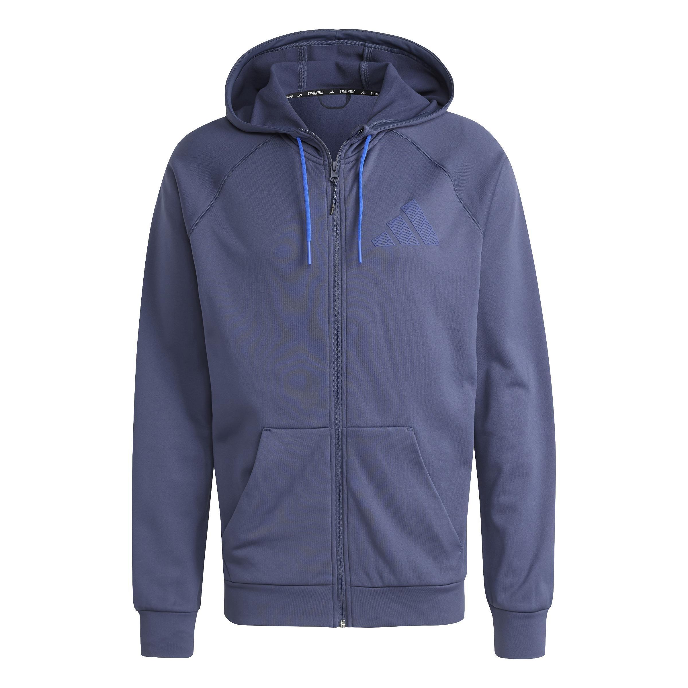 Game and Go Training Full-Zip Hoodie, Blue, A901_ONE, large image number 1