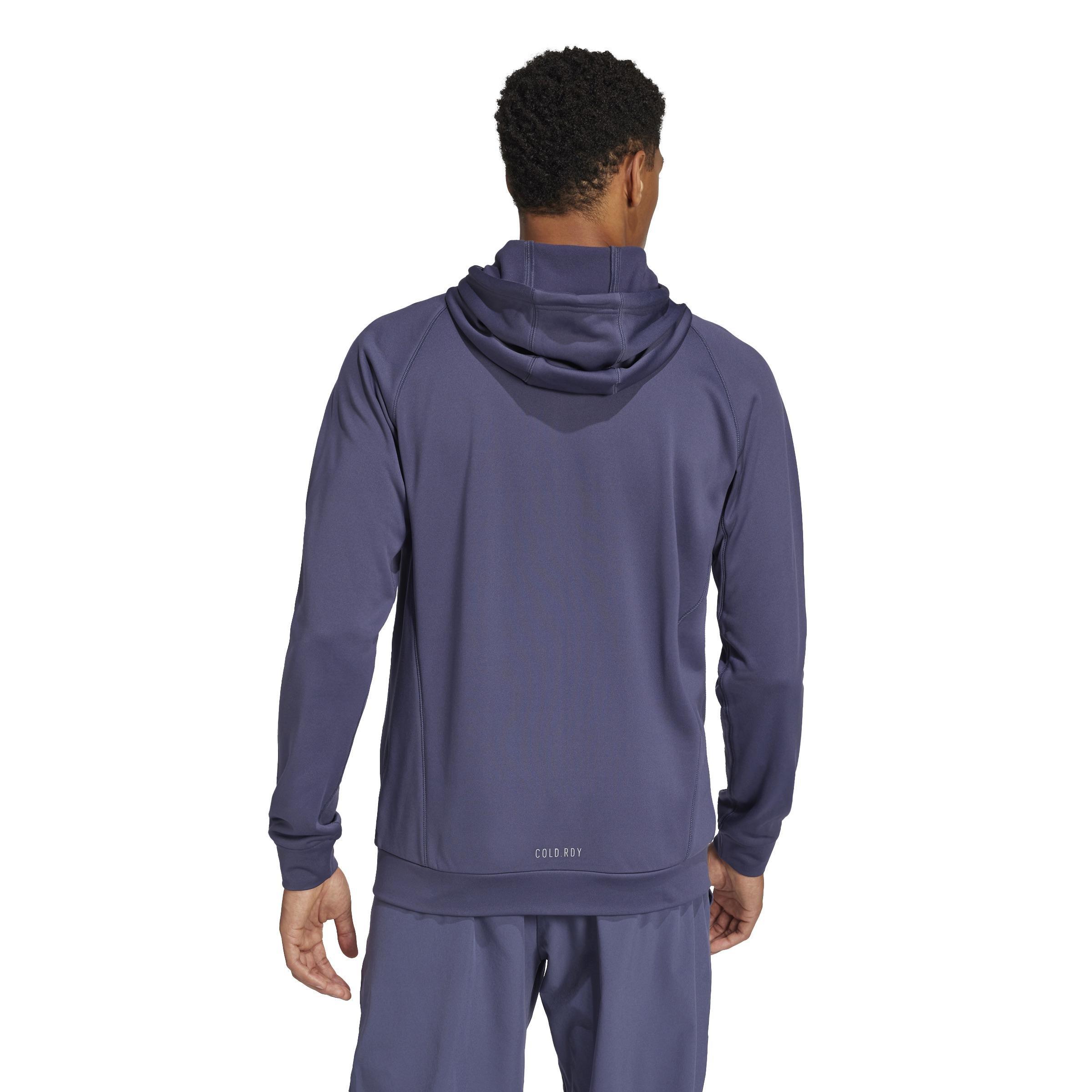 Game and Go Training Full-Zip Hoodie, Blue, A901_ONE, large image number 3
