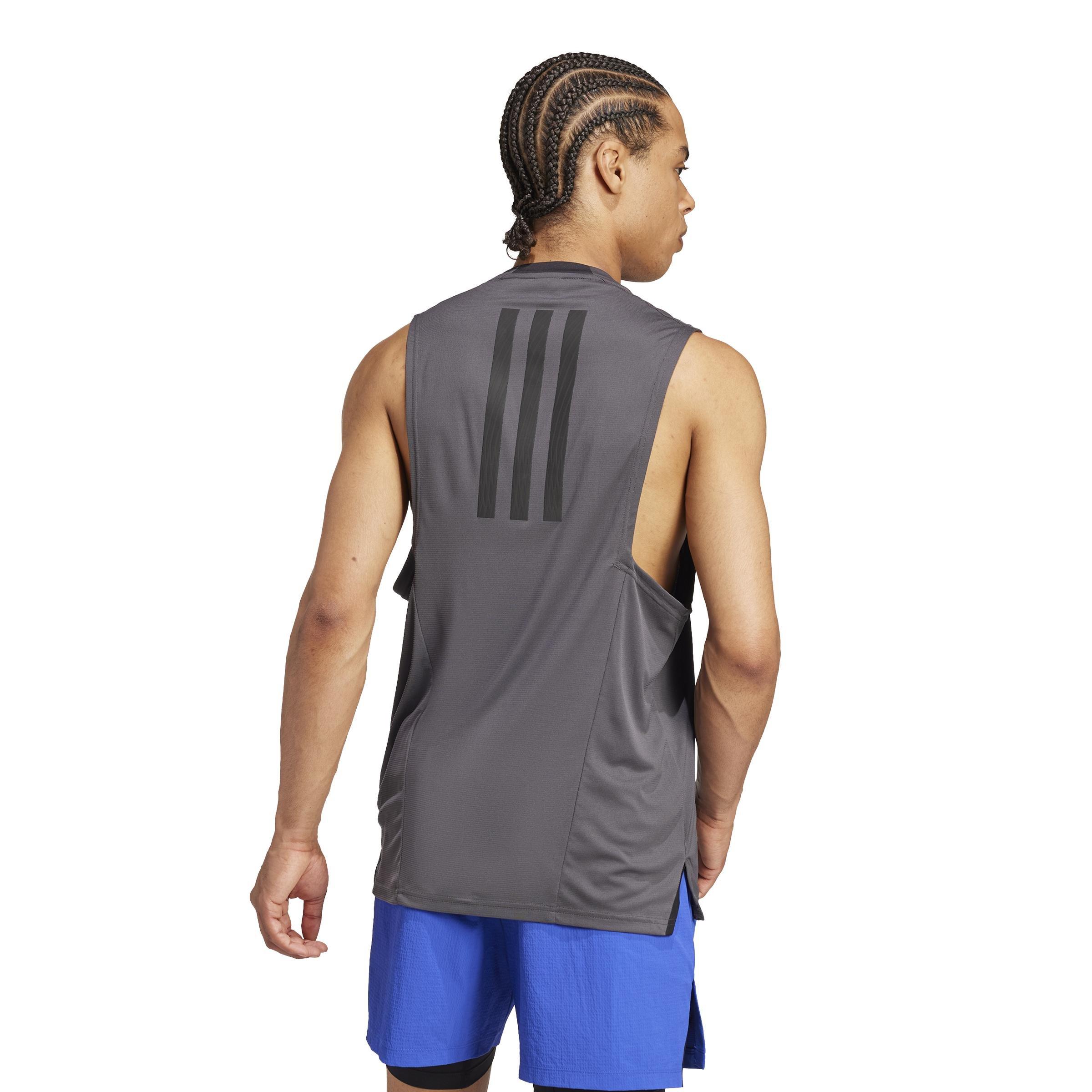 Designed for Training Pro Series Tank Top, Black, A901_ONE, large image number 3