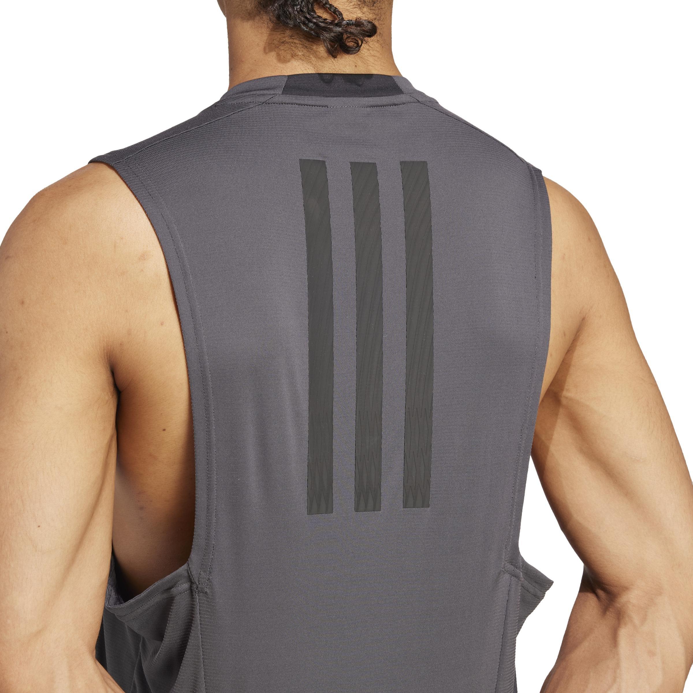 Designed for Training Pro Series Tank Top, Black, A901_ONE, large image number 4