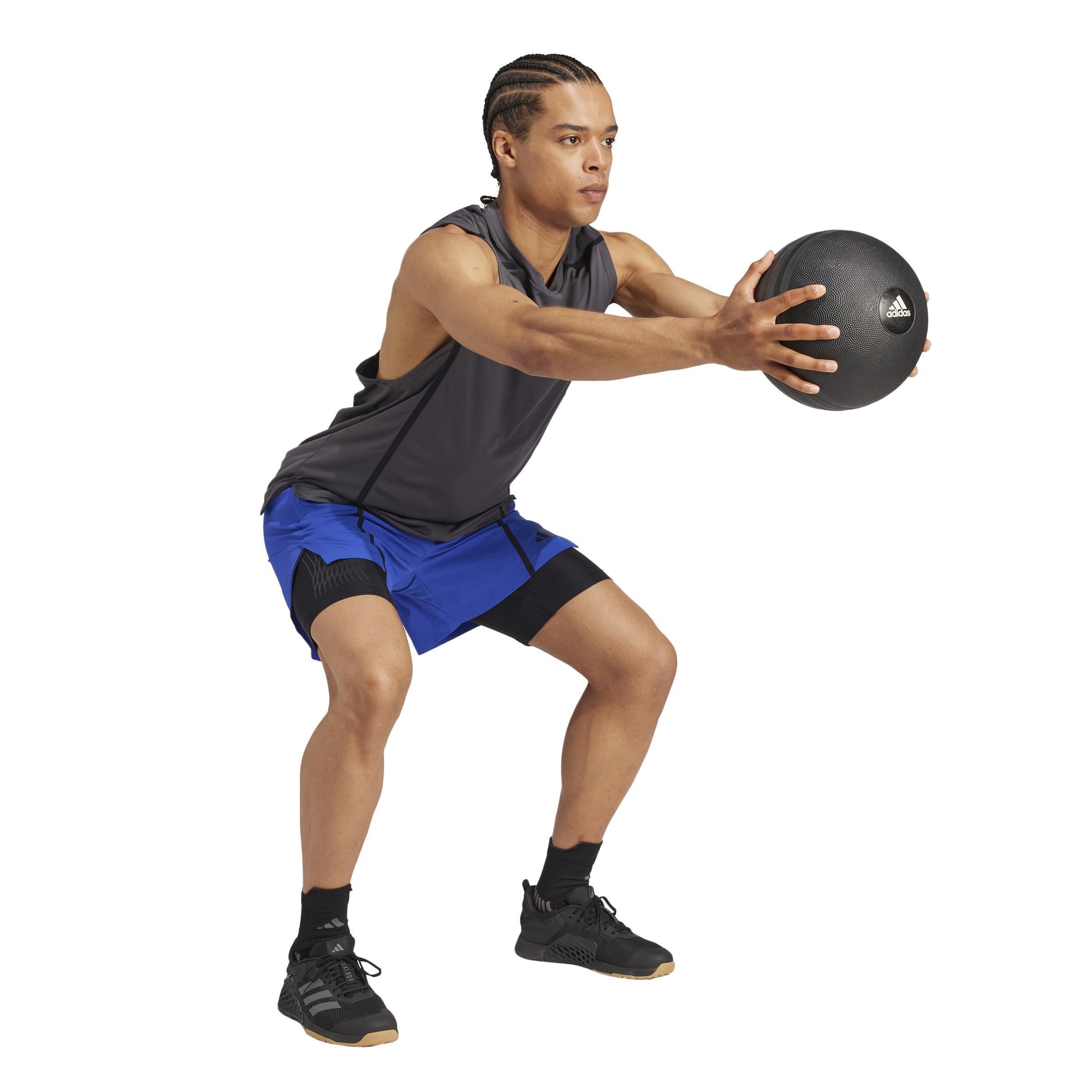 Designed for Training Pro Series Tank Top, Black, A901_ONE, large image number 7