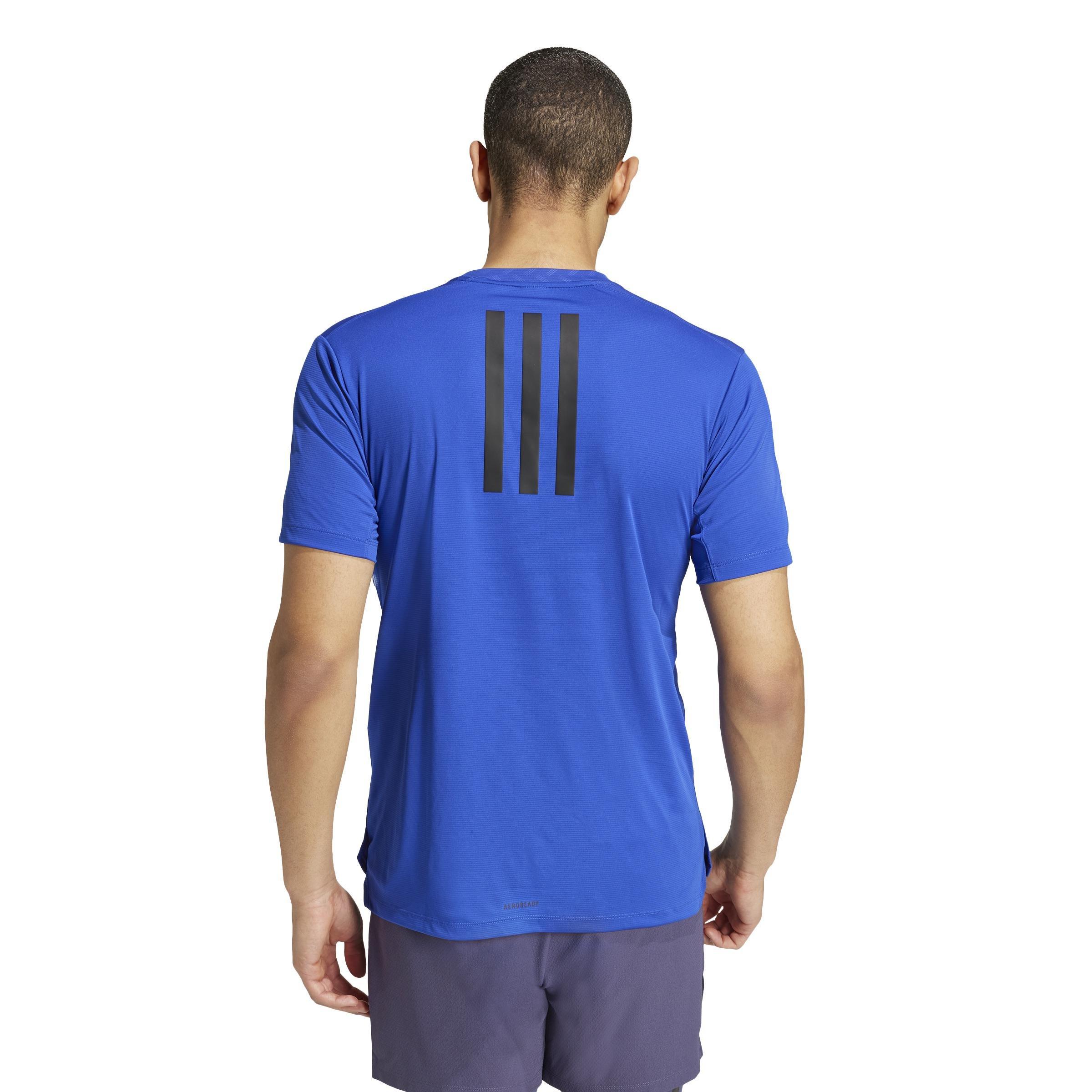 Power Workout T-Shirt, Blue, A901_ONE, large image number 3
