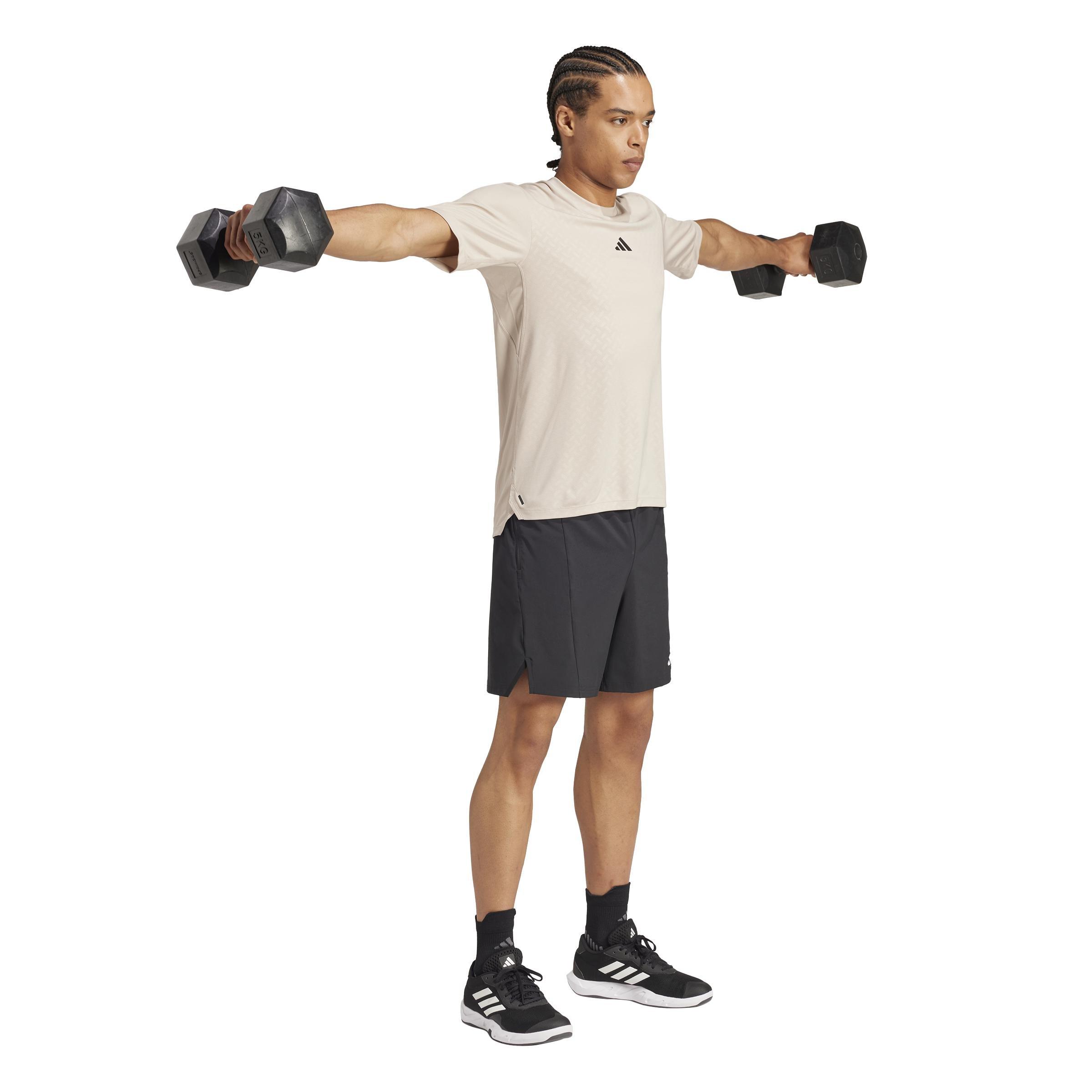 Power Workout T-Shirt, Beige, A901_ONE, large image number 6