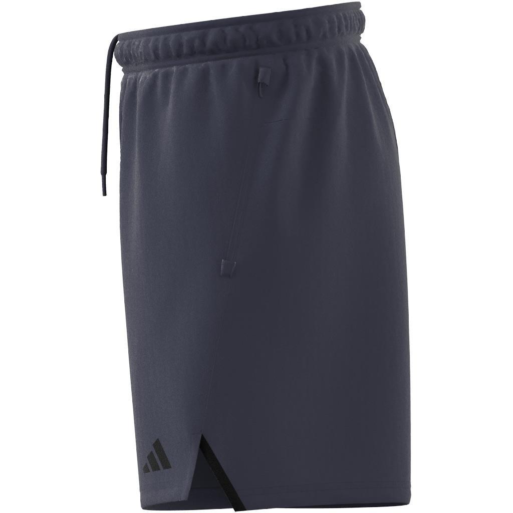 Designed for Training Workout Shorts, Blue, A901_ONE, large image number 7