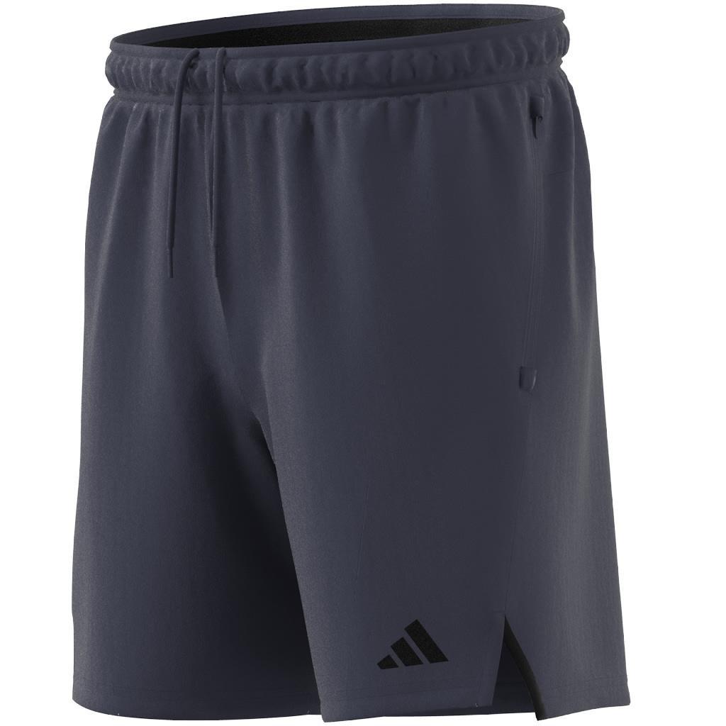 Designed for Training Workout Shorts, Blue, A901_ONE, large image number 8