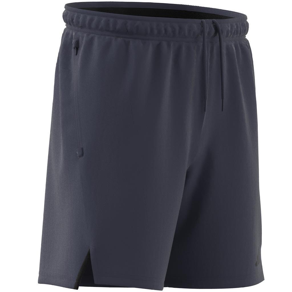 Designed for Training Workout Shorts, Blue, A901_ONE, large image number 12