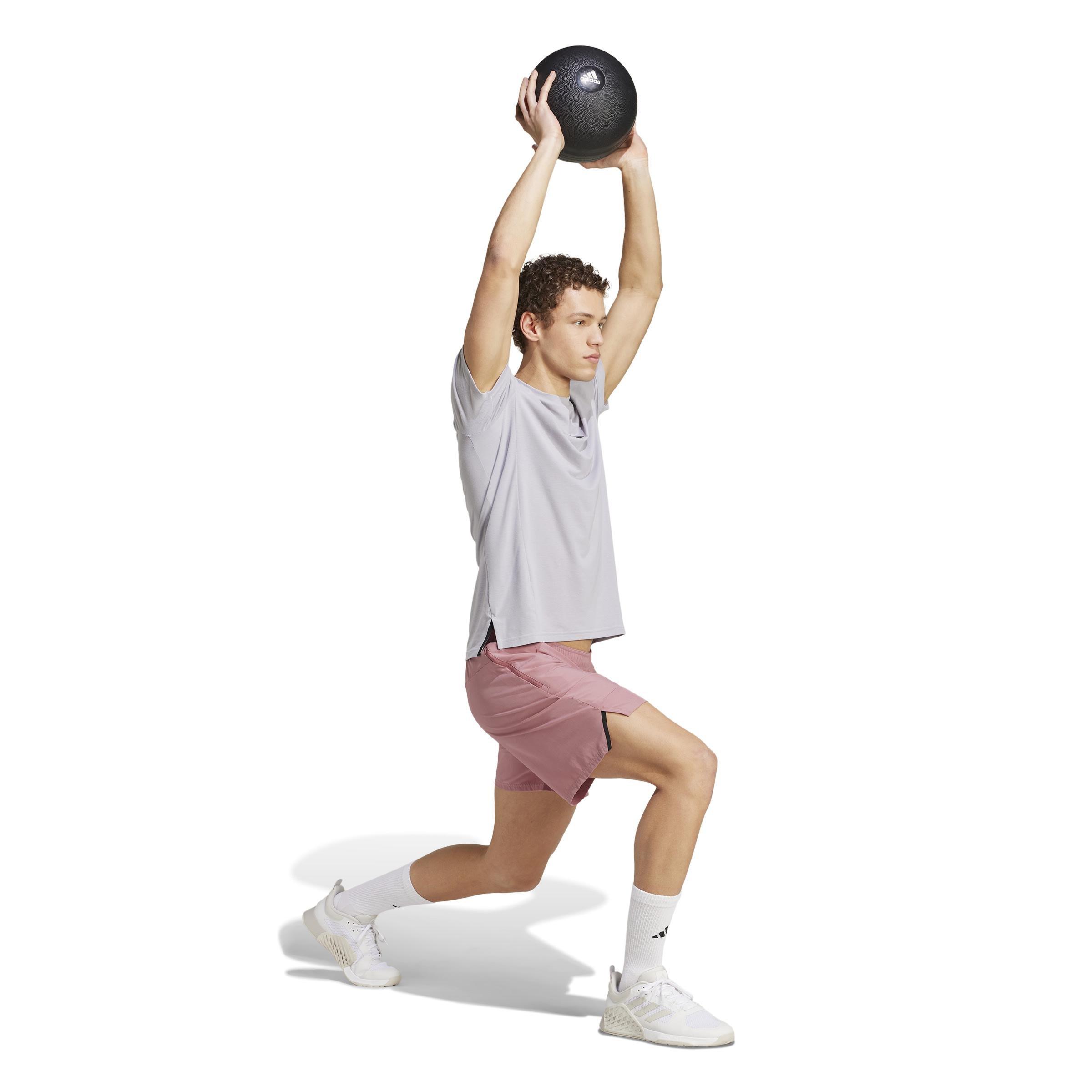 D4T Workout T-Shirt, Grey, A901_ONE, large image number 14