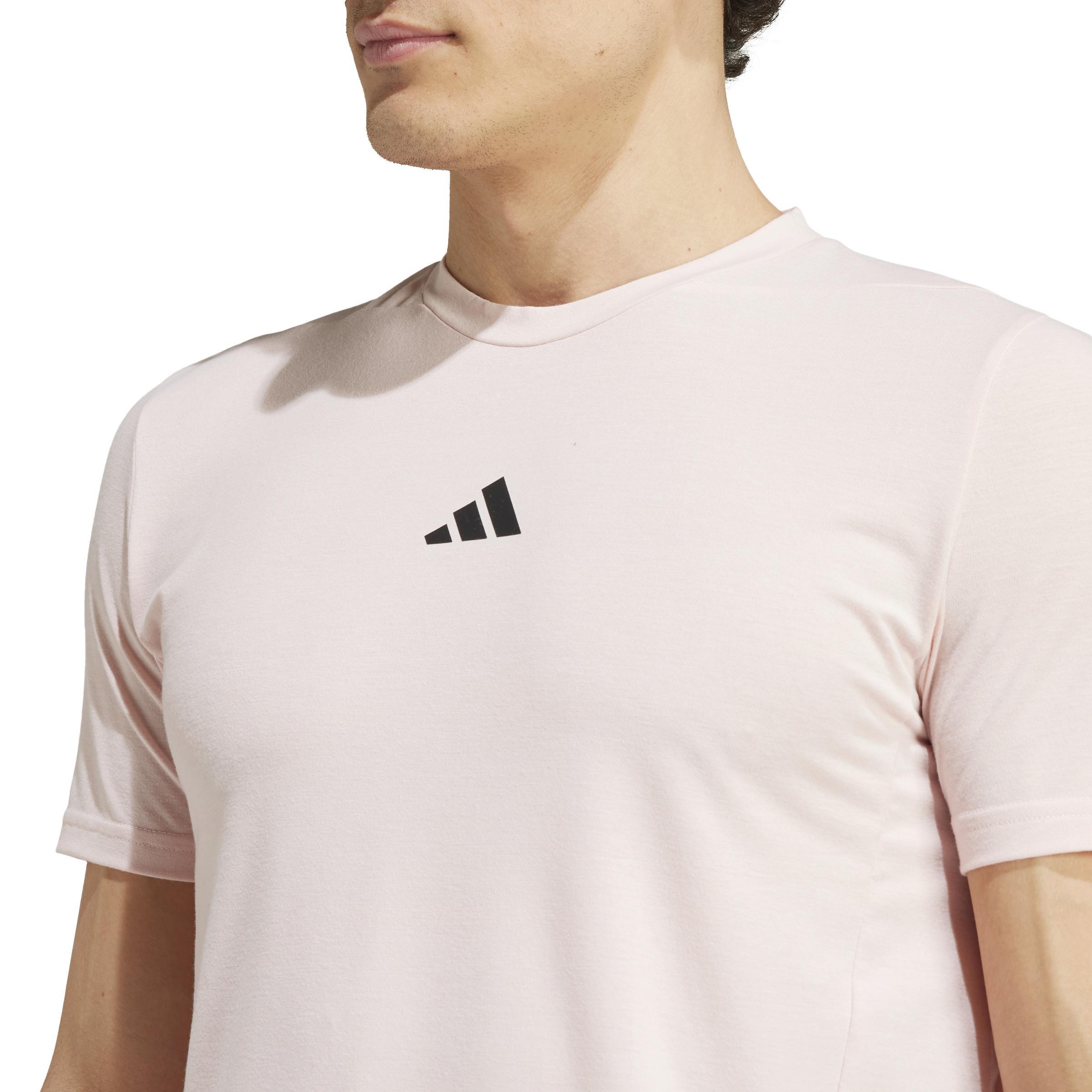 Designed for Training Workout T-Shirt, Pink, A901_ONE, large image number 4