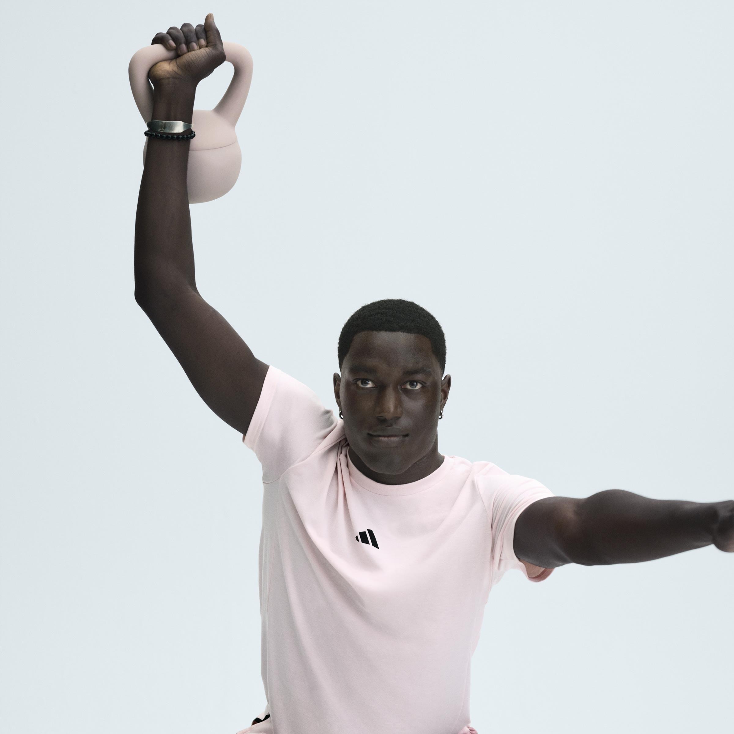 Designed for Training Workout T-Shirt, Pink, A901_ONE, large image number 10