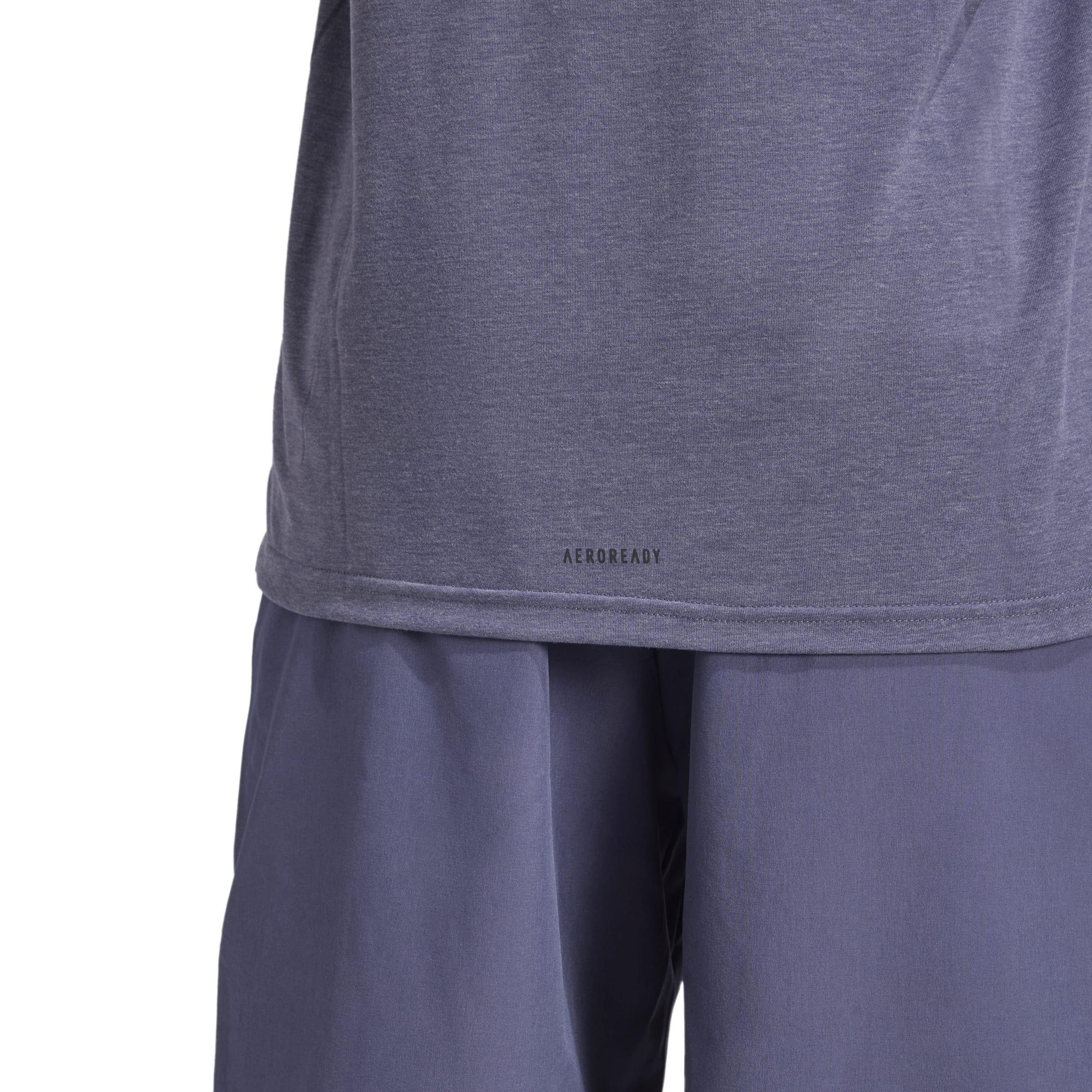 Designed for Training Workout T-Shirt, Blue, A901_ONE, large image number 4