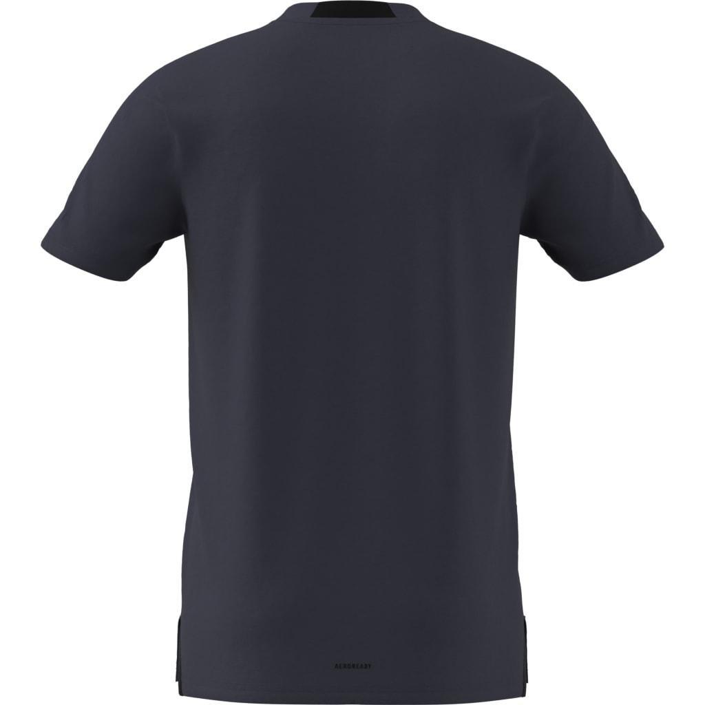 Designed for Training Workout T-Shirt, Blue, A901_ONE, large image number 8
