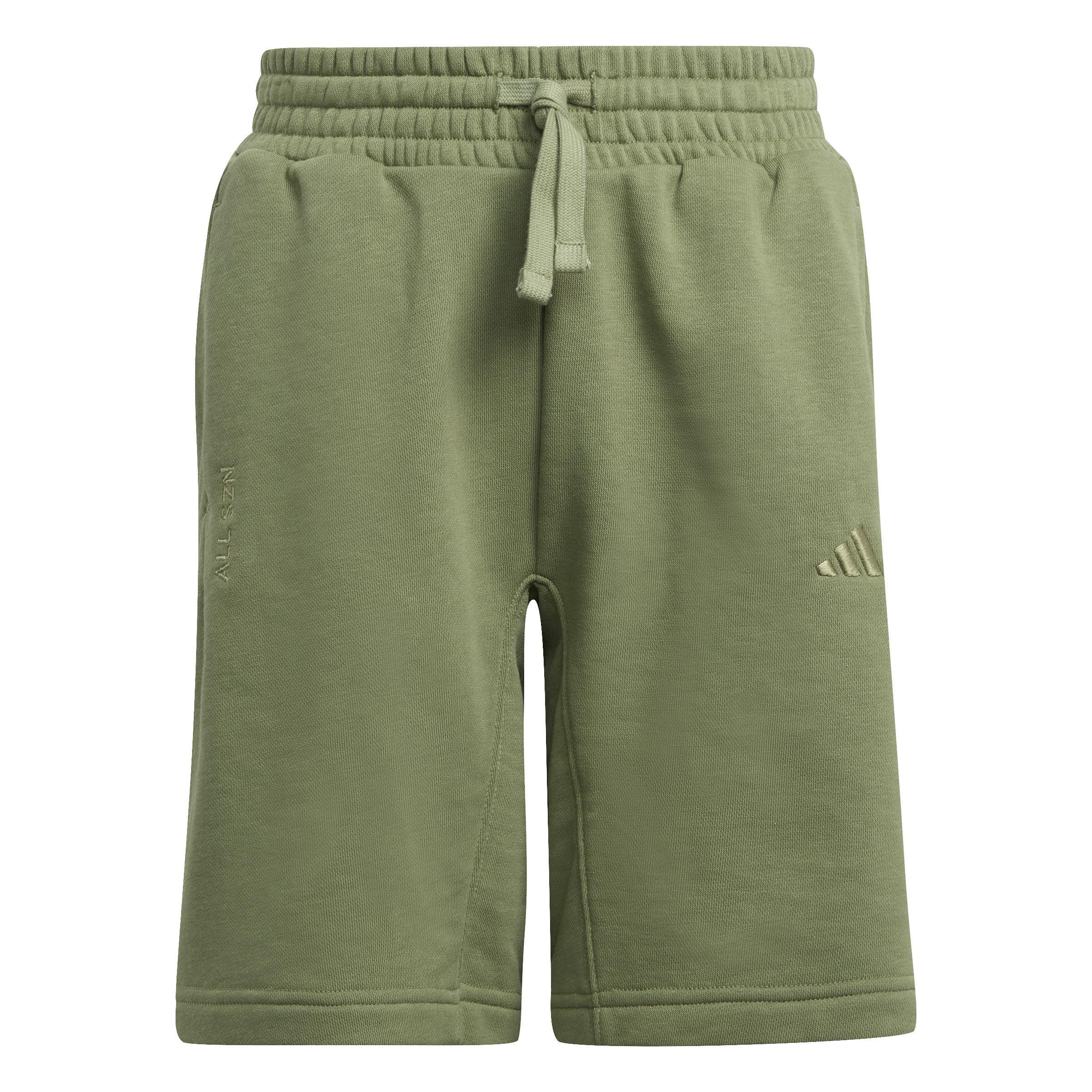 Unisex Kids ALL SZN Shorts, Green, , large image number 0