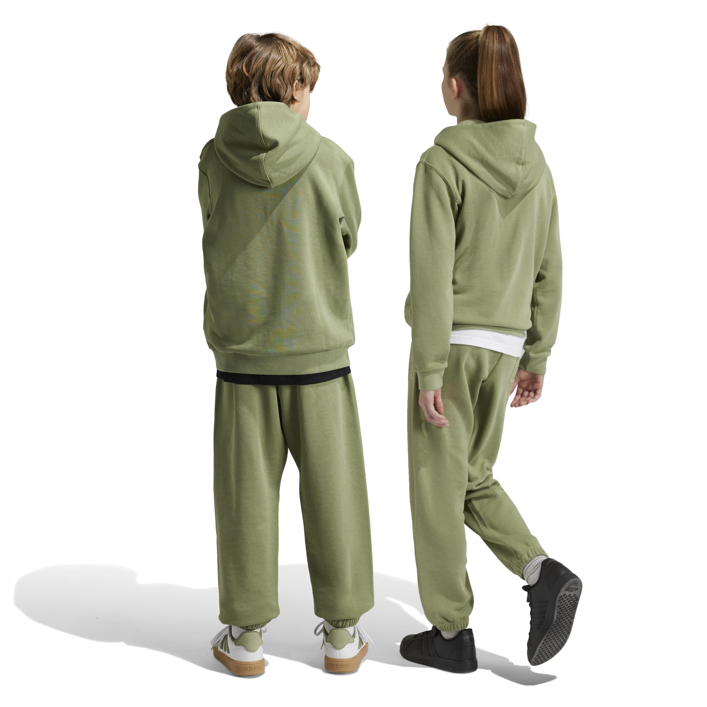 Unisex Kids ALL SZN Joggers, Green, A901_ONE, large image number 2