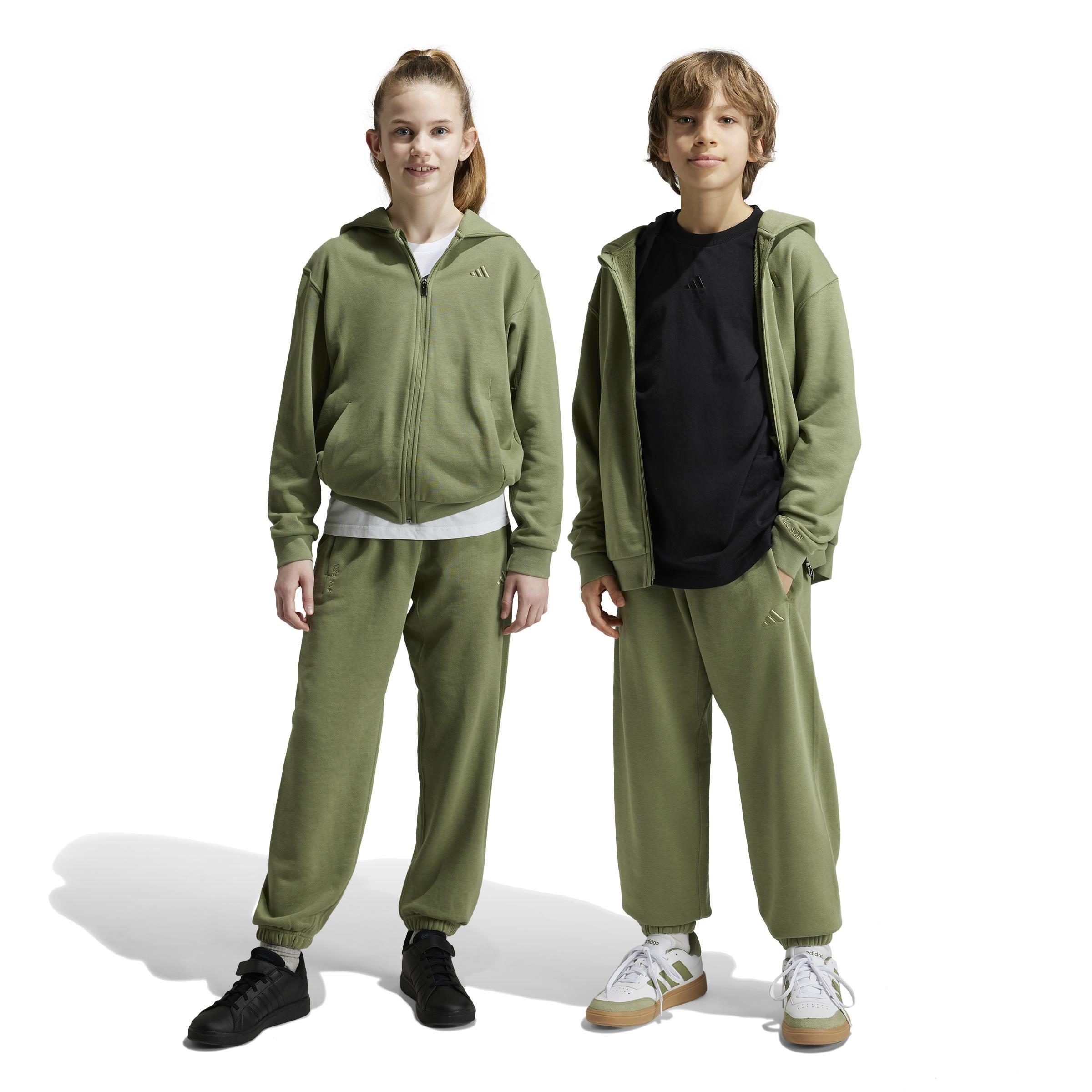 Unisex Kids ALL SZN Joggers, Green, A901_ONE, large image number 6