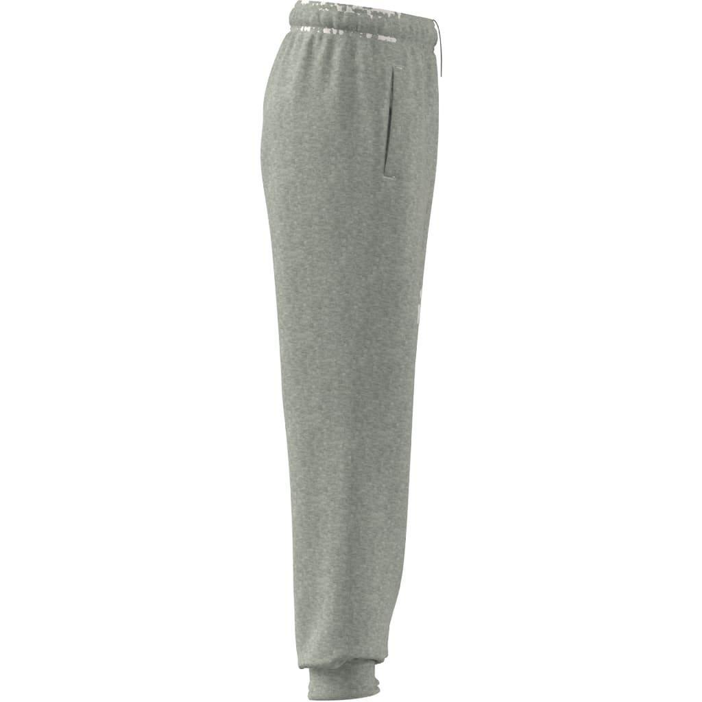 Kids Unisex Essentials Regular Fit Big Logo Cotton Joggers, Grey, , large image number 12