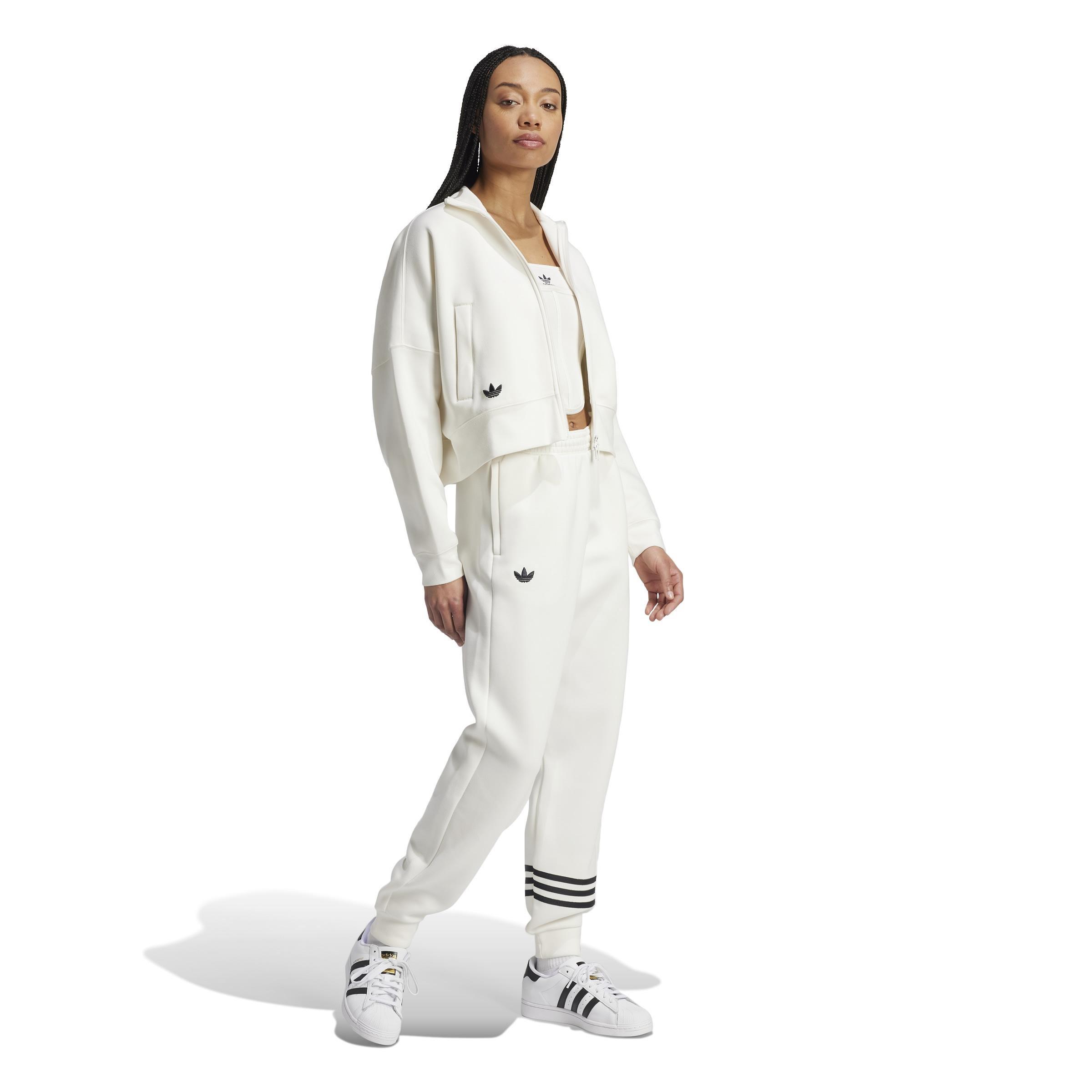Neuclassics Sweat Tracksuit Bottoms, White, A901_ONE, large image number 9
