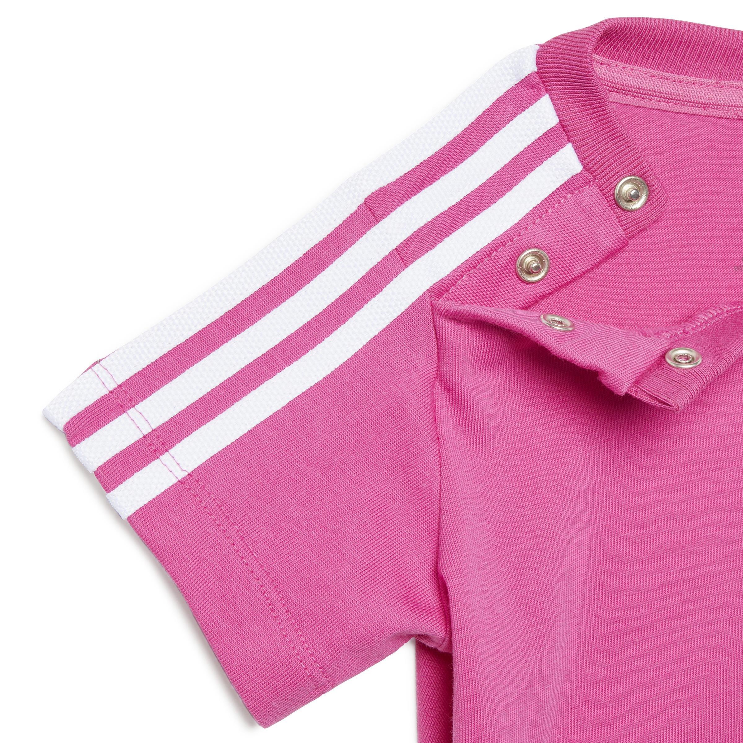 Unisex Kids Shorts Tee Set, Pink, A901_ONE, large image number 4