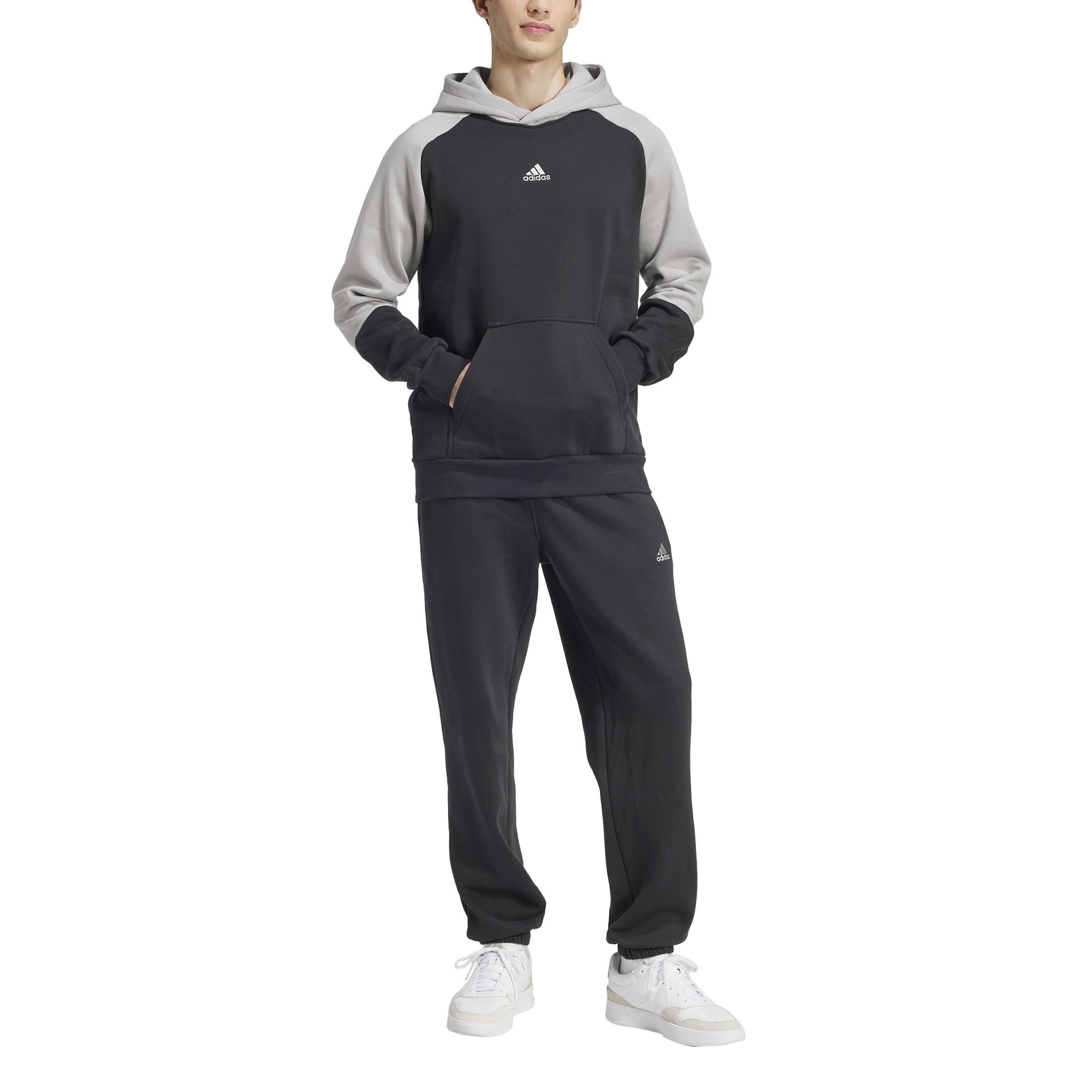 Sportswear Fleece Colorblock Track Suit, Black, , large image number 0