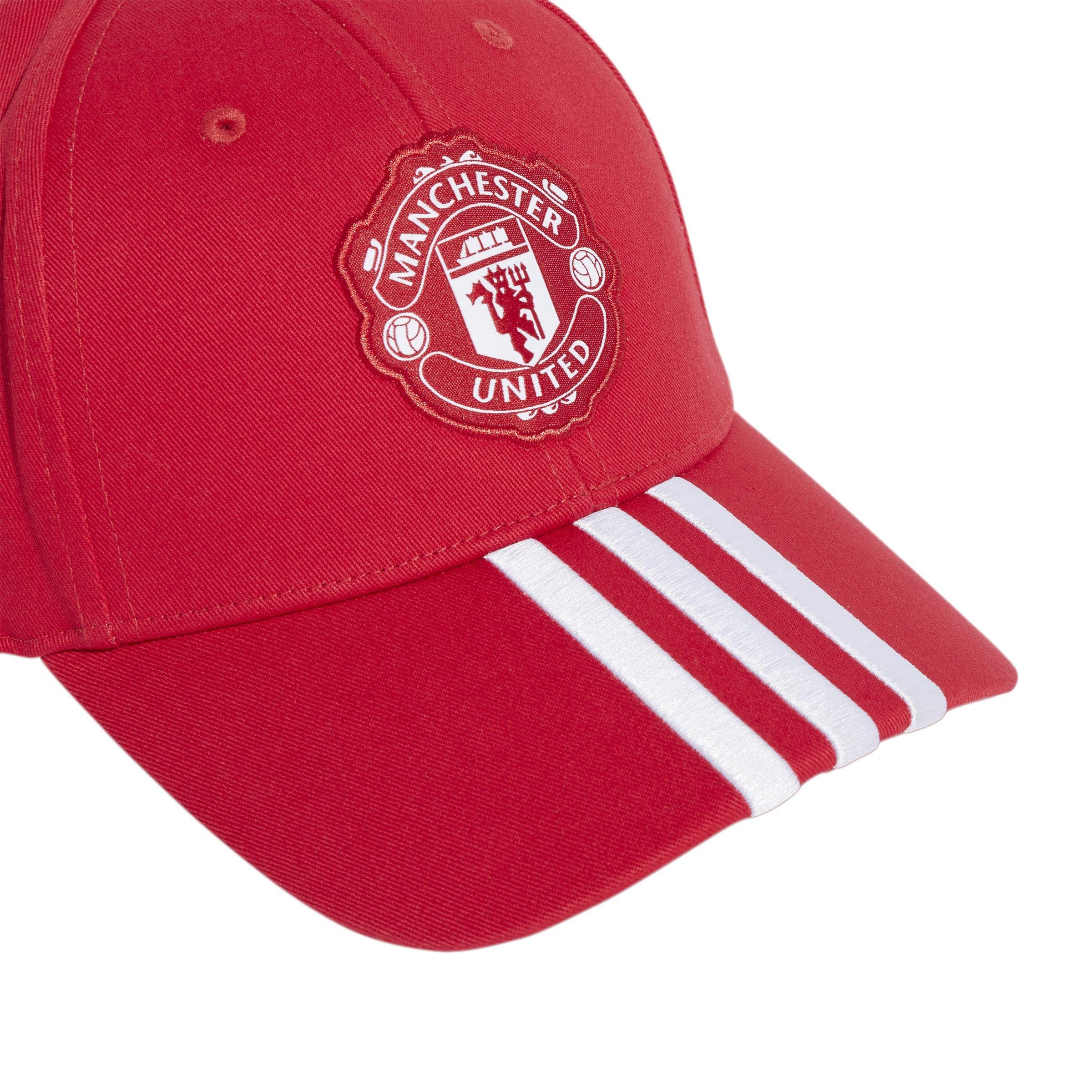 Unisex Manchester United Home Baseball Cap, Red, , large image number 3