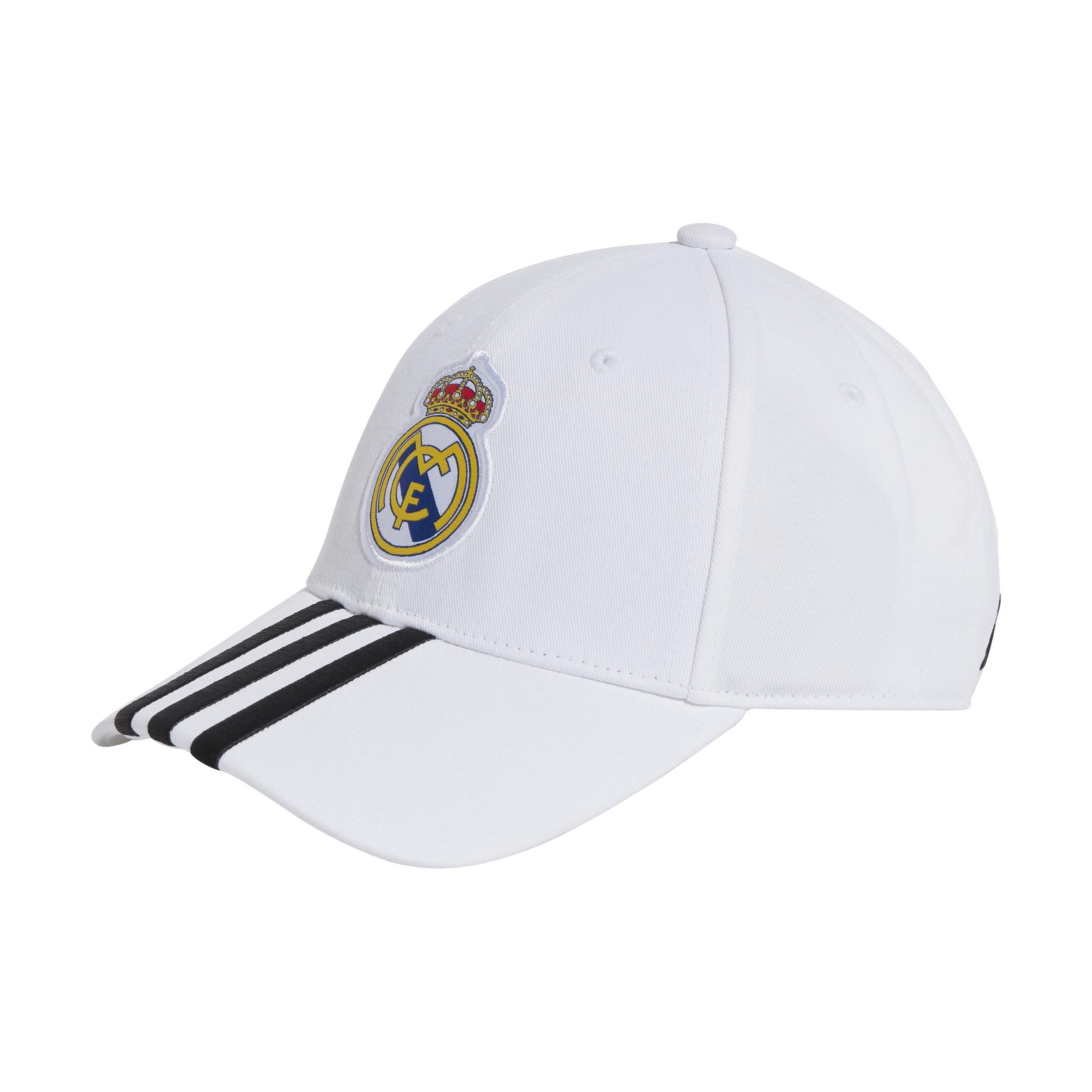 Unisex Real Madrid Home Baseball Cap, White, A901_ONE, large image number 0