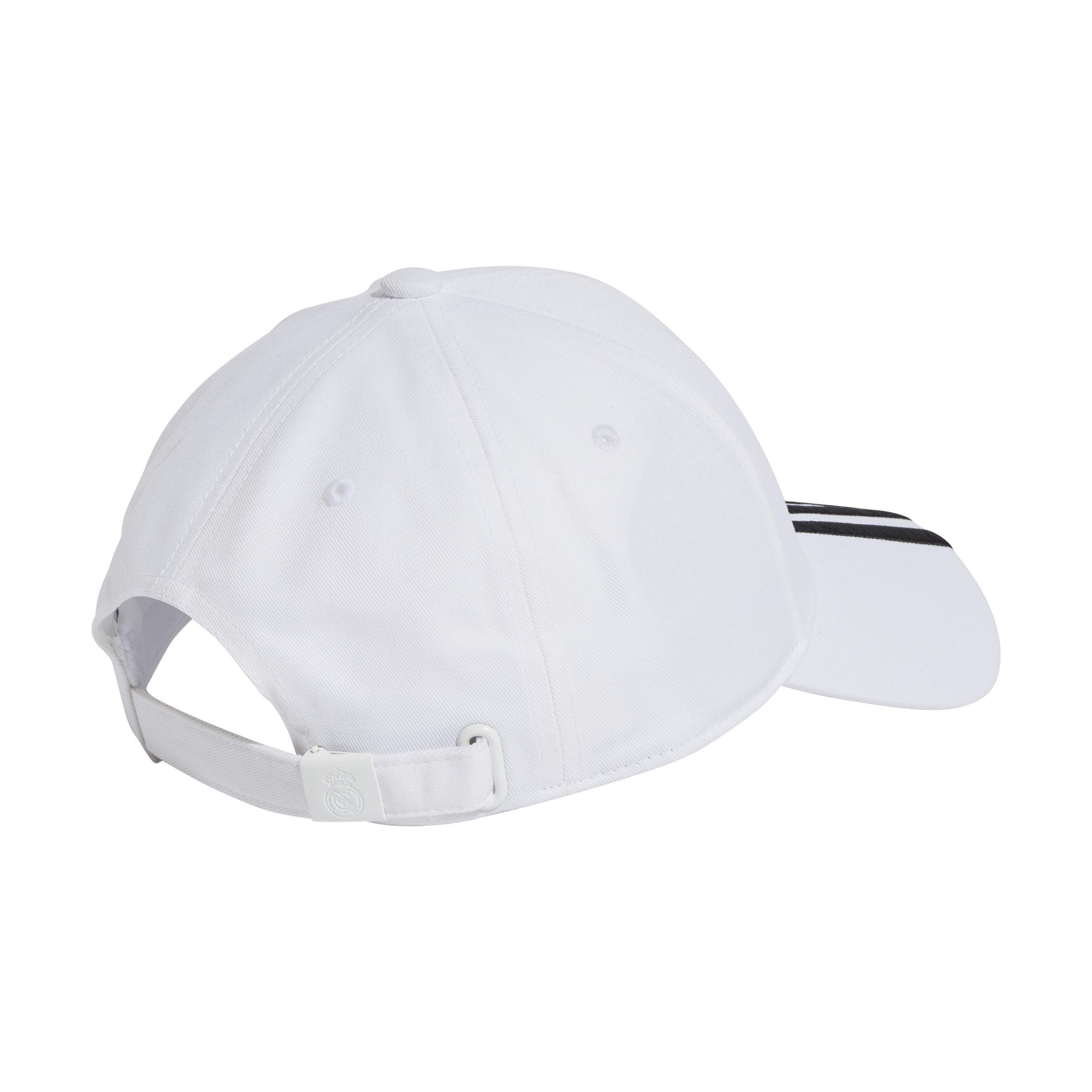 Unisex Real Madrid Home Baseball Cap, White, A901_ONE, large image number 1