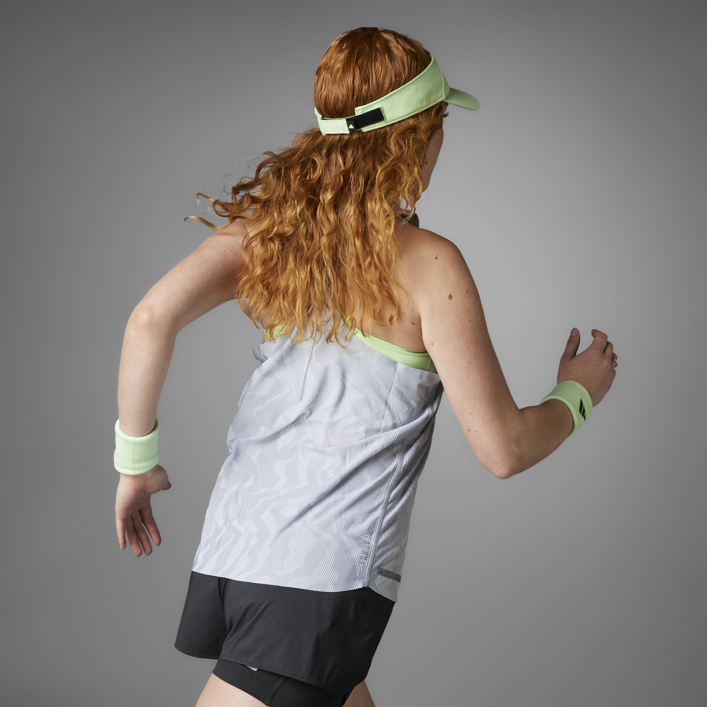 Ultimate Heat.Rdy Engineered Running Tank Top, Grey, A901_ONE, large image number 9