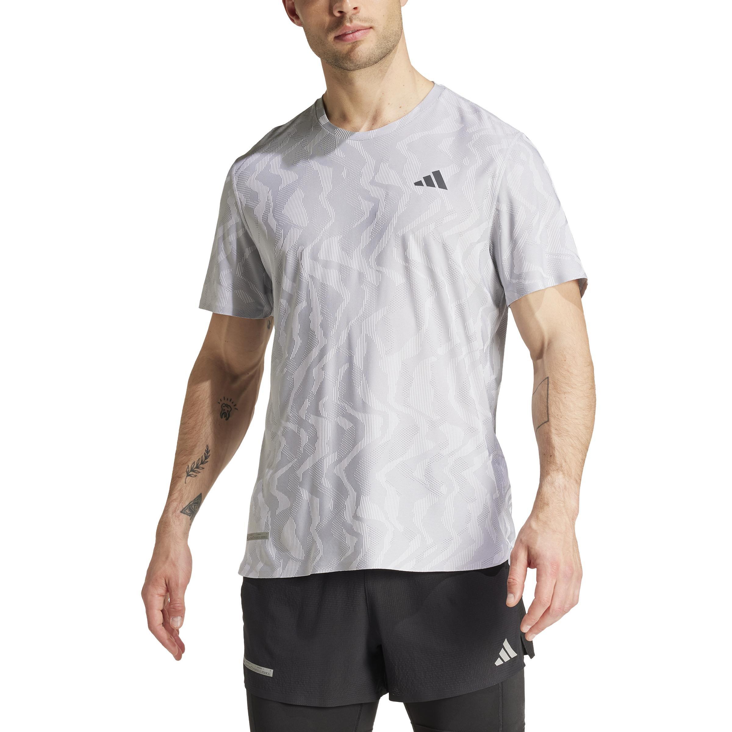 Ultimate Engineered Running T-Shirt, Grey, , large image number 1