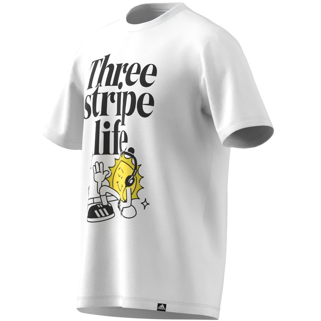 Positivity Graphic T-Shirt, White, A901_ONE, large image number 6