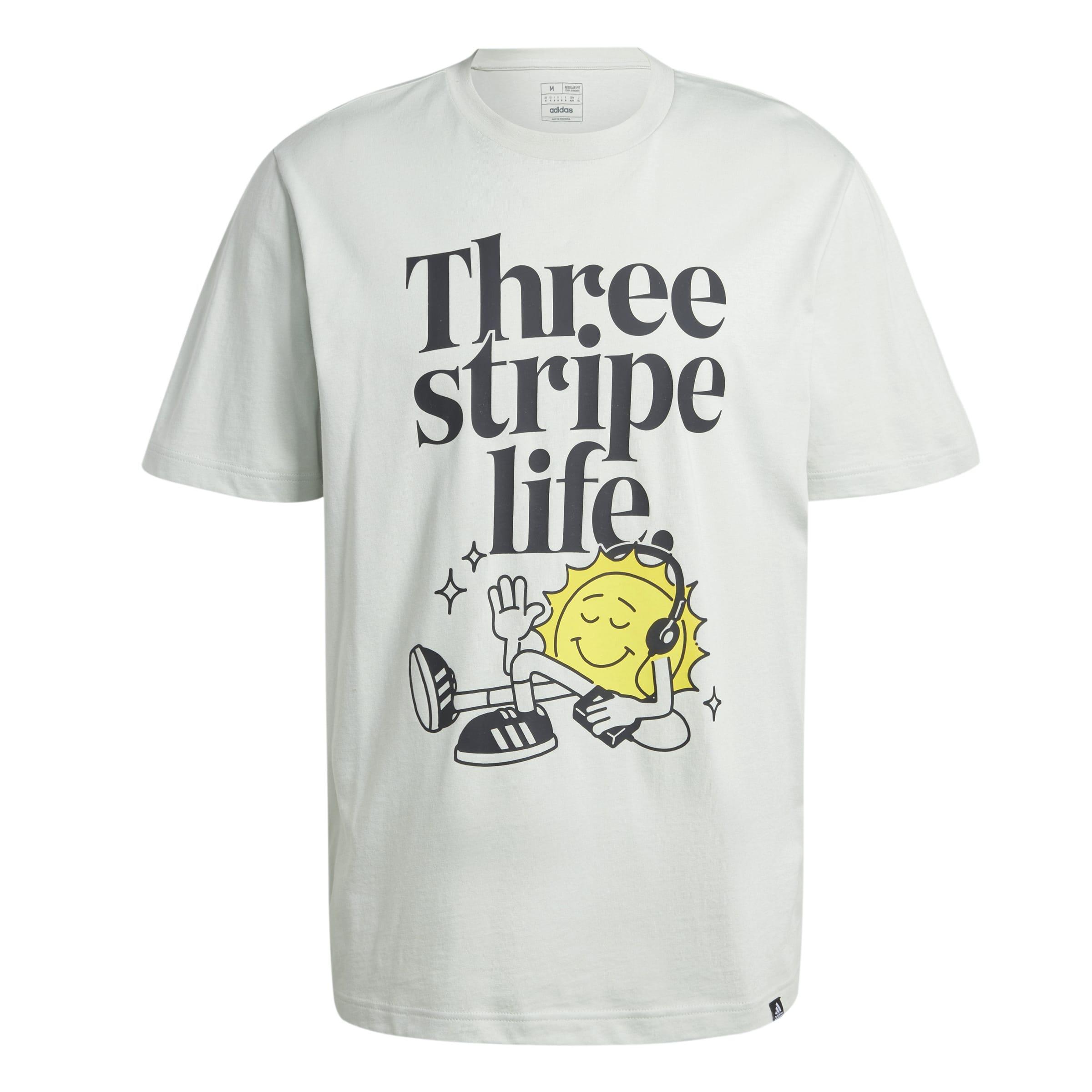 Positivity Graphic T-Shirt, Green, A901_ONE, large image number 1