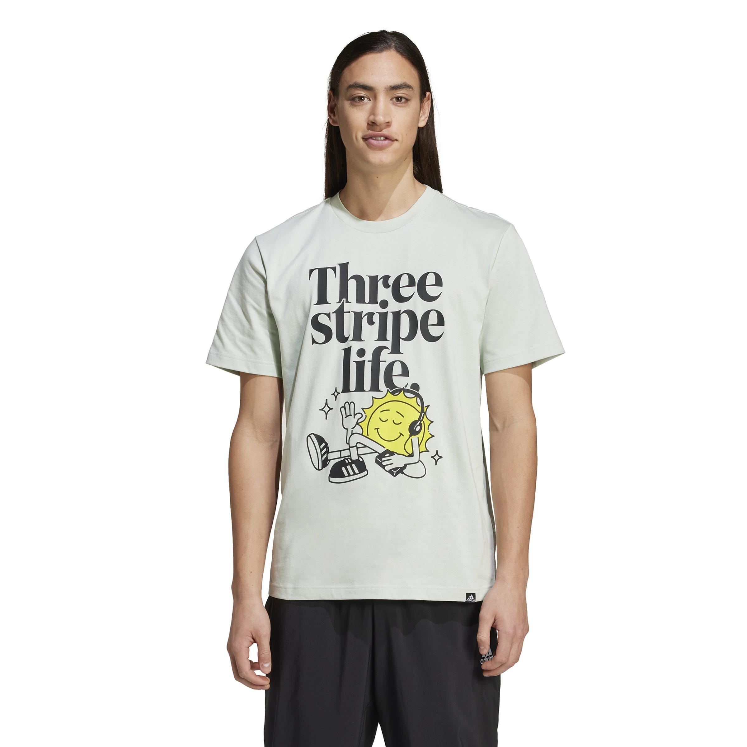 Positivity Graphic T-Shirt, Green, A901_ONE, large image number 8
