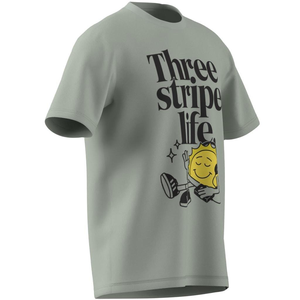 Positivity Graphic T-Shirt, Green, A901_ONE, large image number 12