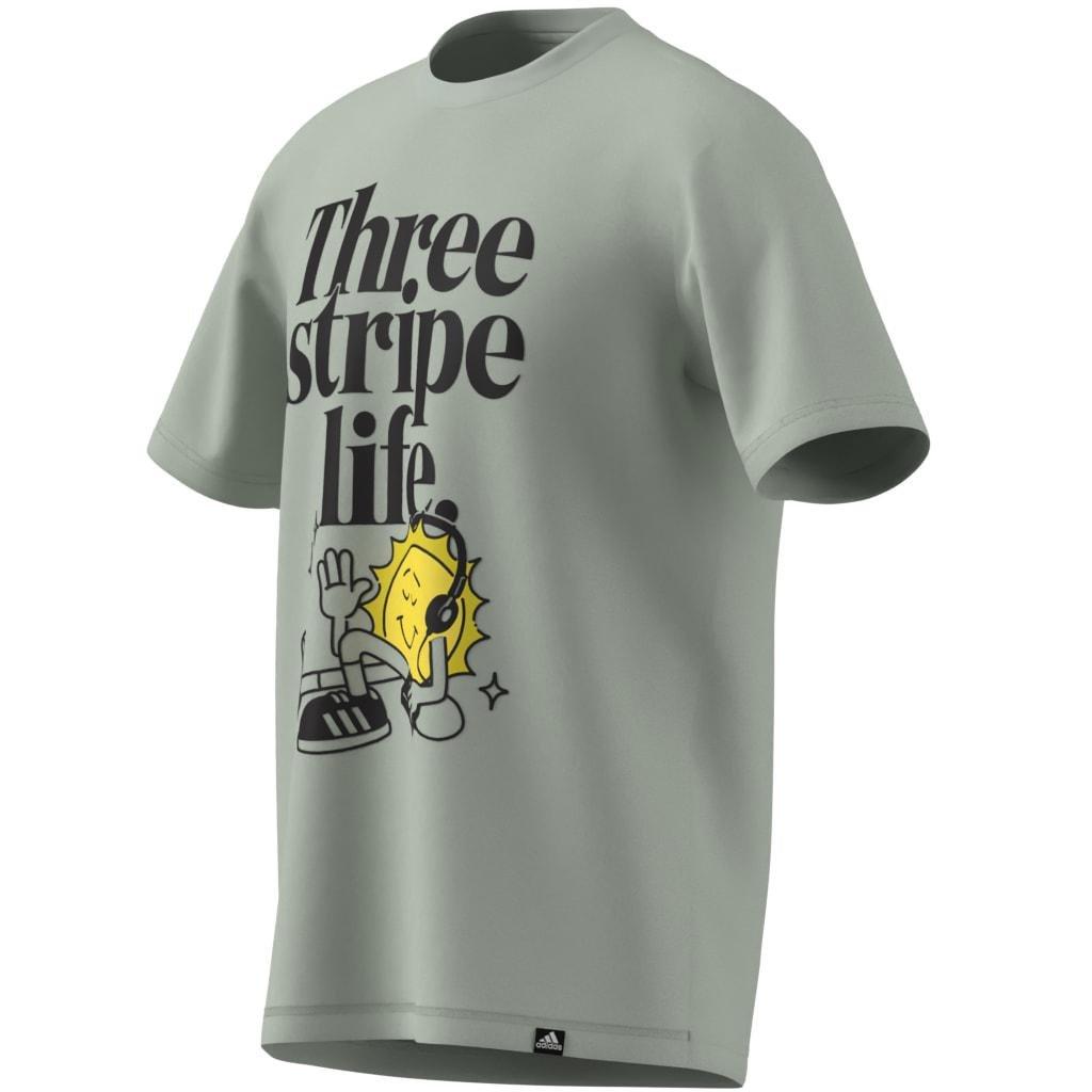 Positivity Graphic T-Shirt, Green, A901_ONE, large image number 14