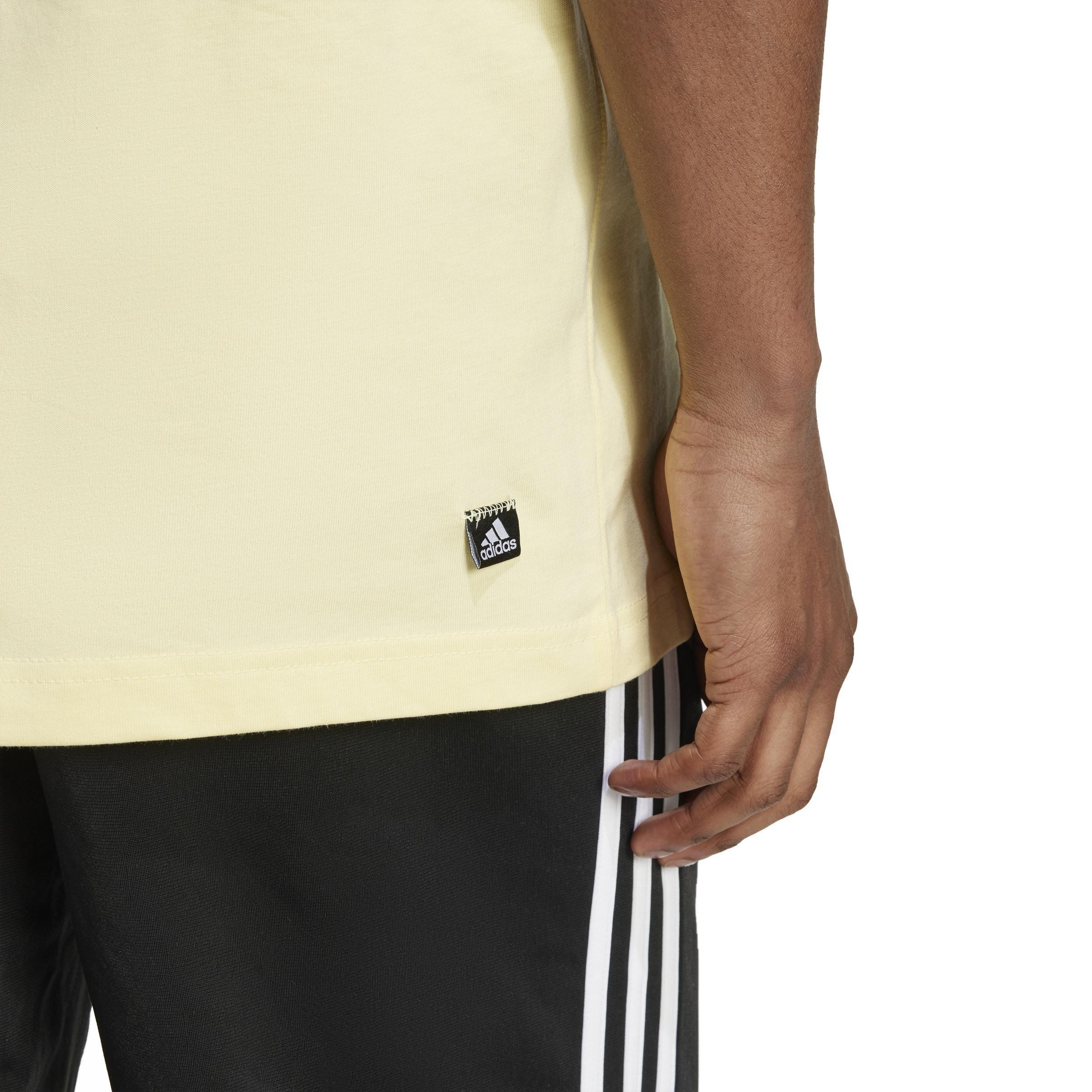 Remoji Pocket Graphic T-Shirt, Yellow, A901_ONE, large image number 5