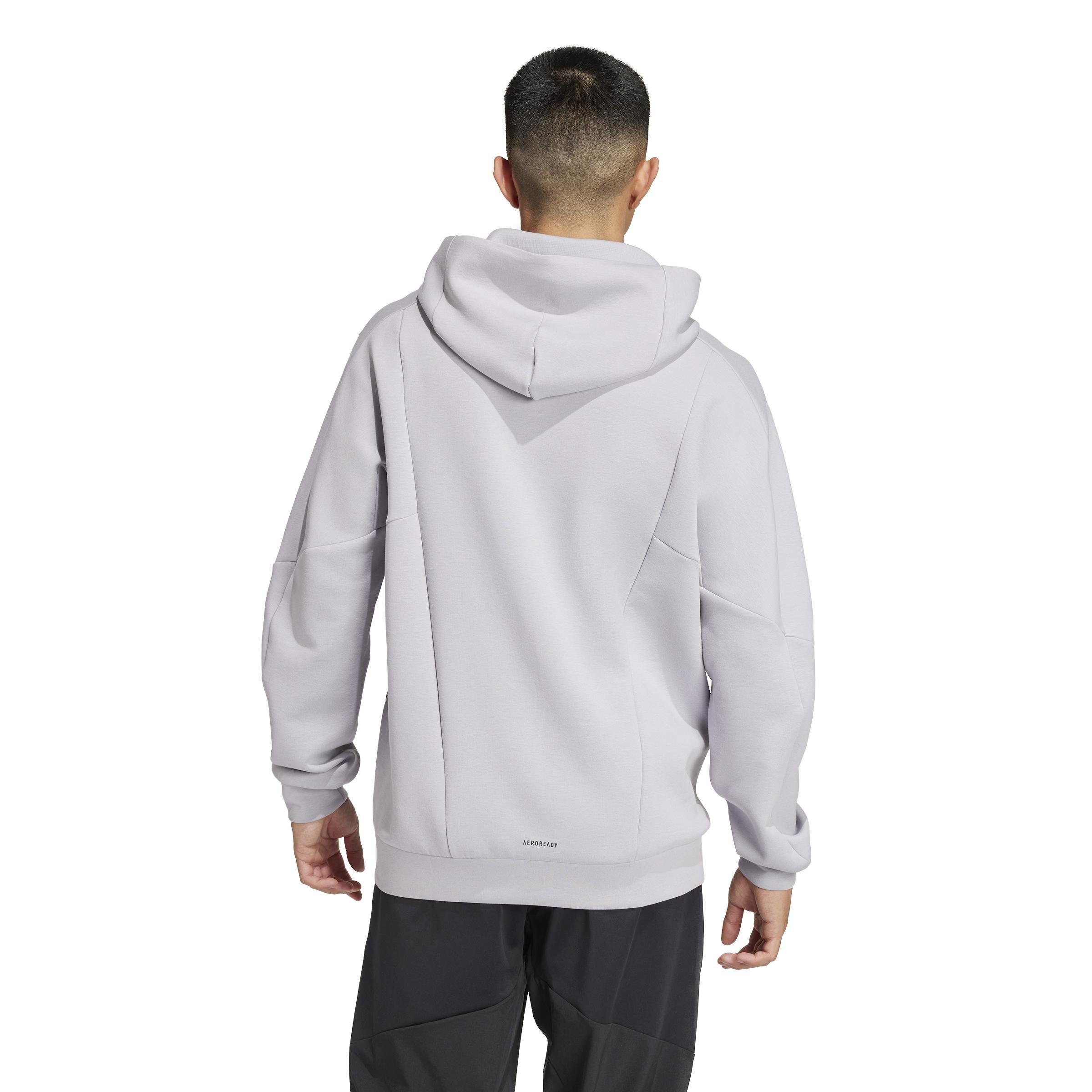 Designed for Training Hoodie, Grey, , large image number 3
