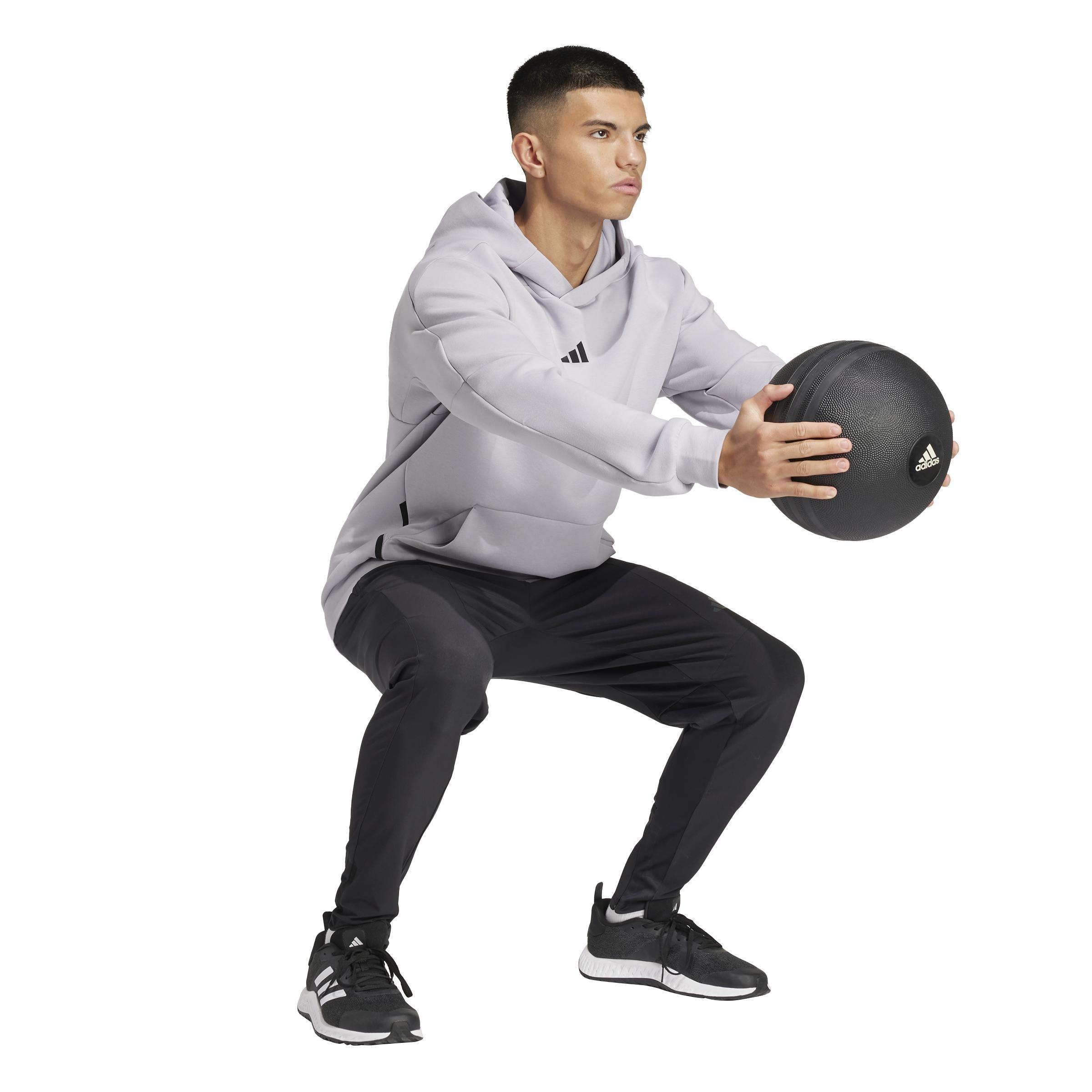 Designed for Training Hoodie, Grey, A901_ONE, large image number 6