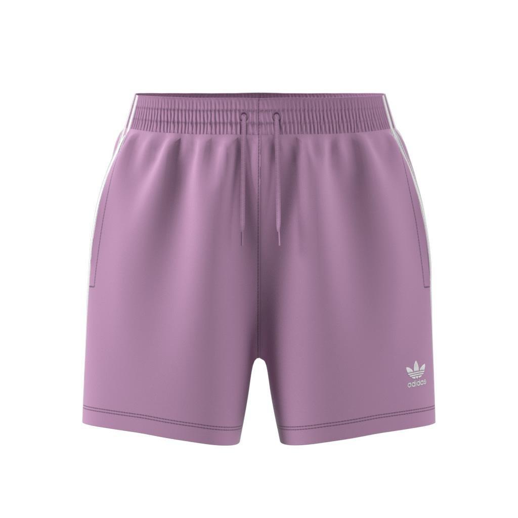 3-Stripes French Terry Shorts, Purple, A901_ONE, large image number 13