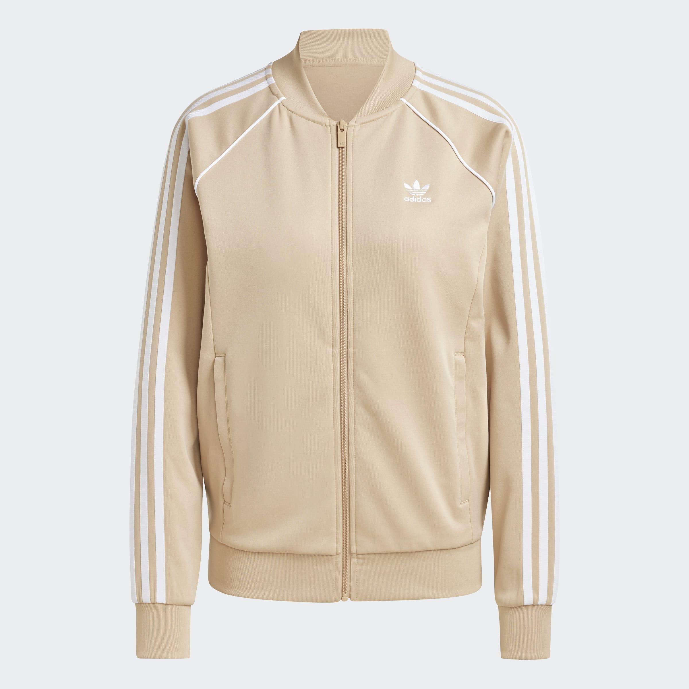 Adicolor Classics SST Track Top, Beige, A901_ONE, large image number 0