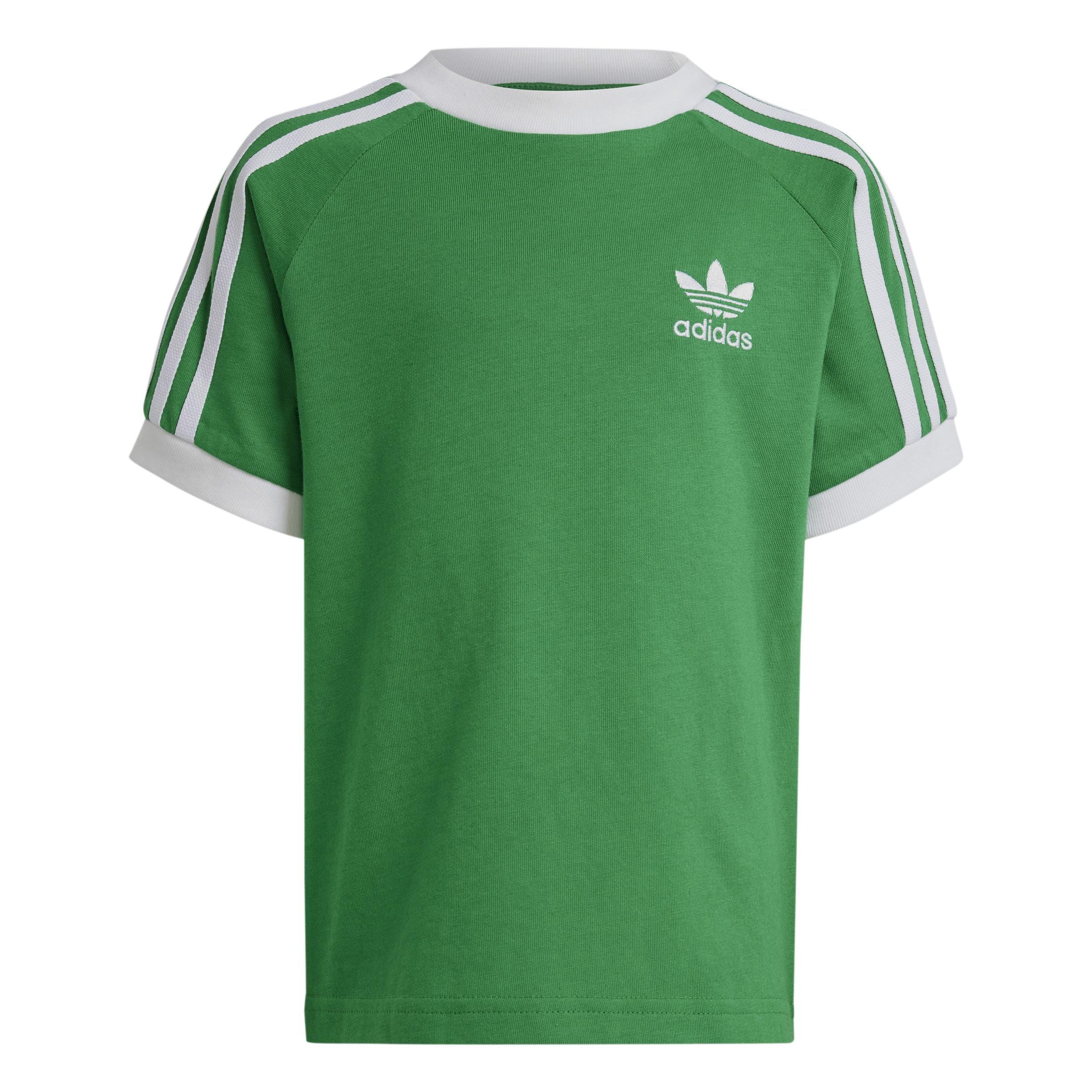 Unisex Kids Adicolor Trefoil T-Shirt, Green, , large image number 1