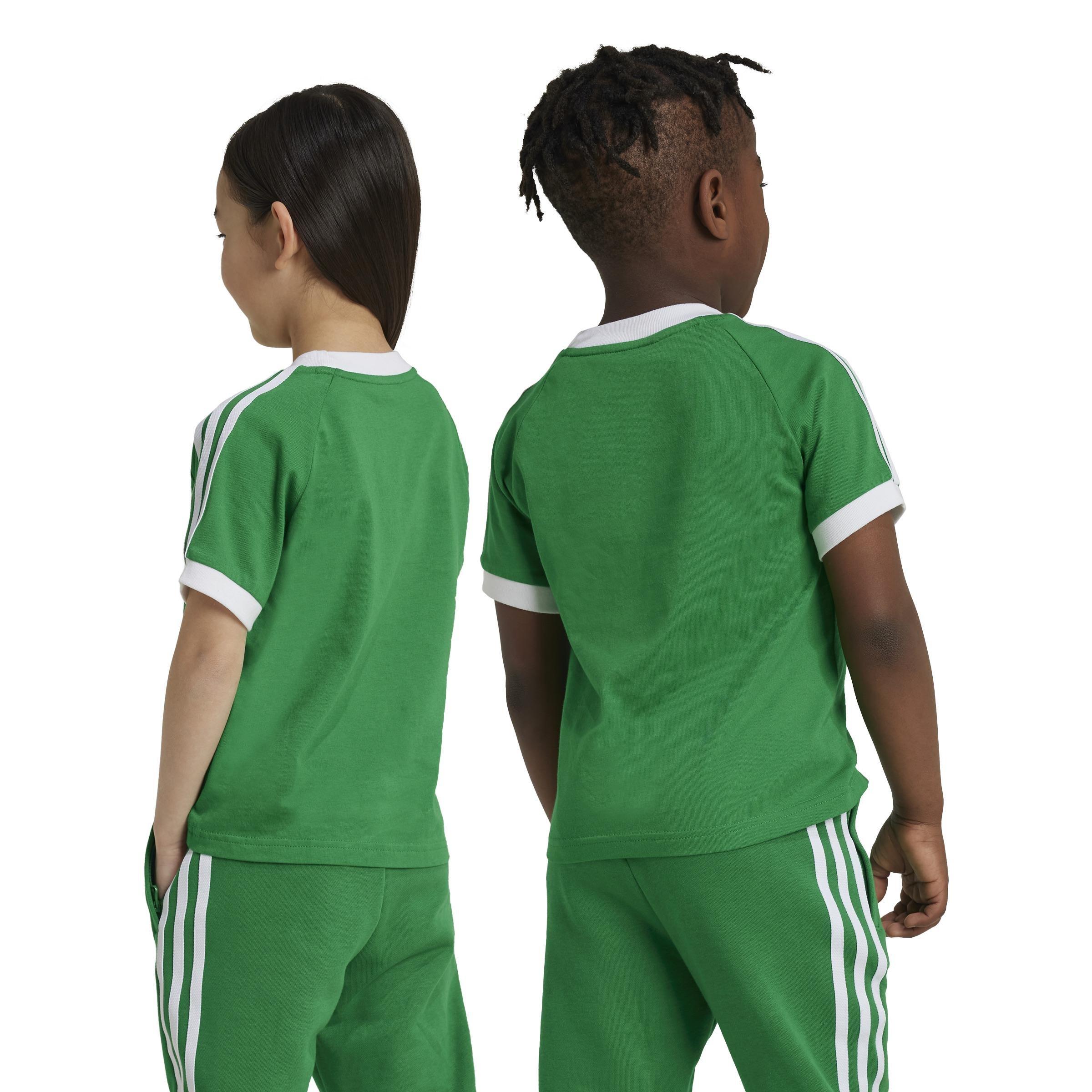 Unisex Kids Adicolor Trefoil T-Shirt, Green, , large image number 2