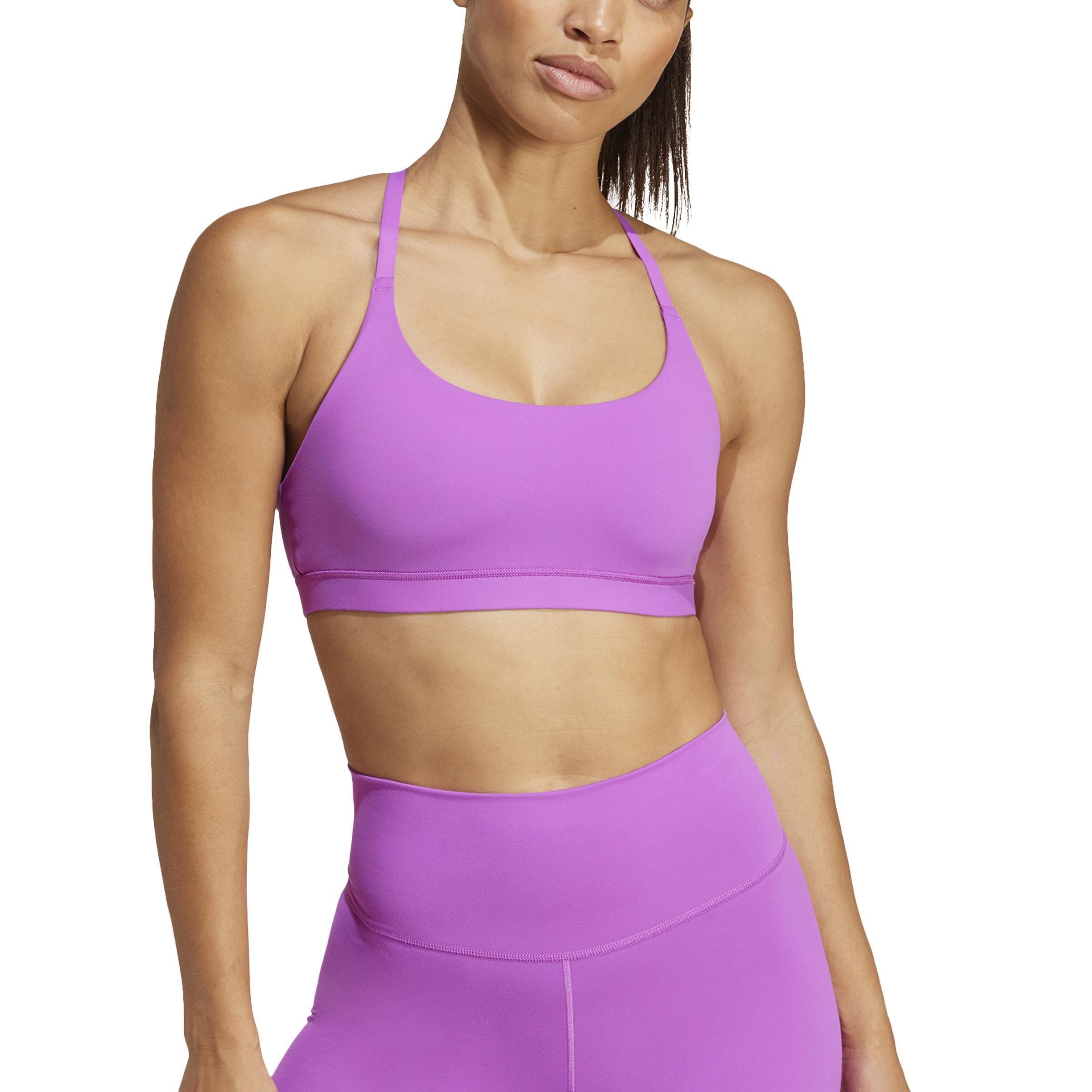 All Me Light Support Bra, Purple, , large image number 1